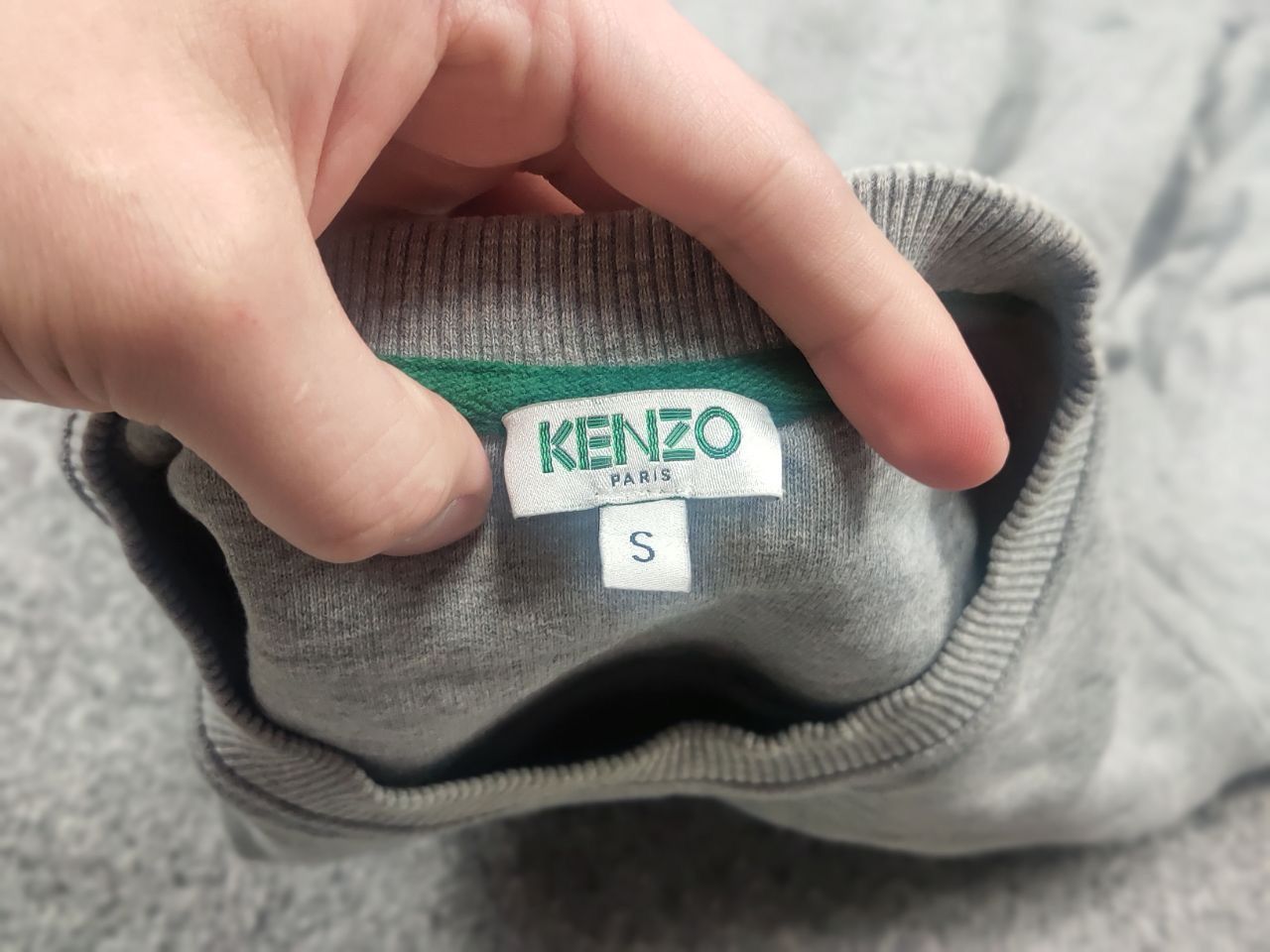 Kenzo Kenzo Paris Japan Embroidered Logo Tiger Crewchek Sweatshirt Size US S / EU 44-46 / 1 - 12 Thumbnail