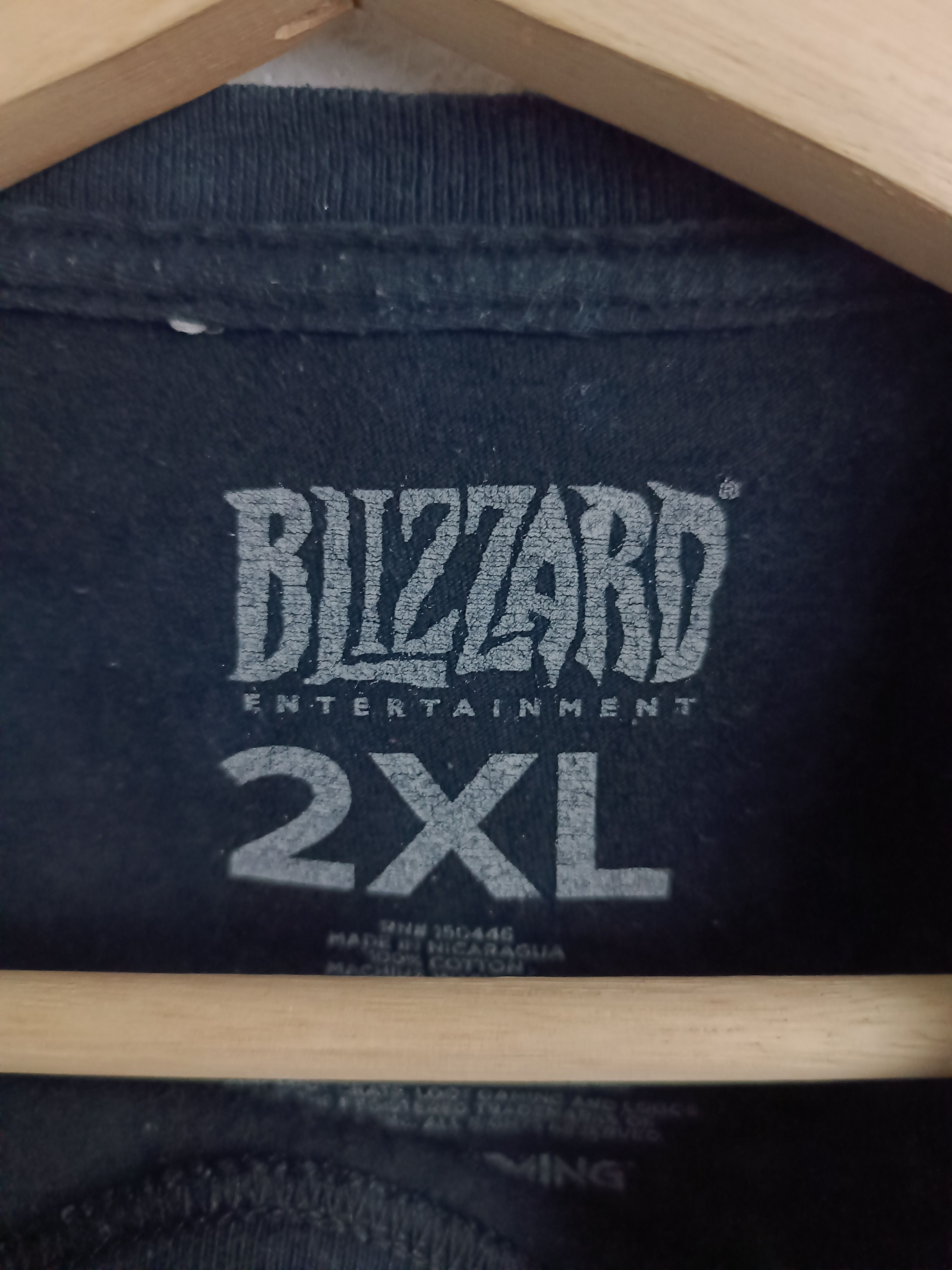 Microsoft VINTAGE DIABLO GAME BY BLIZZARD TEE CALL OF DUTY GOD OF WAR Size US XXL / EU 58 / 5 - 7 Thumbnail