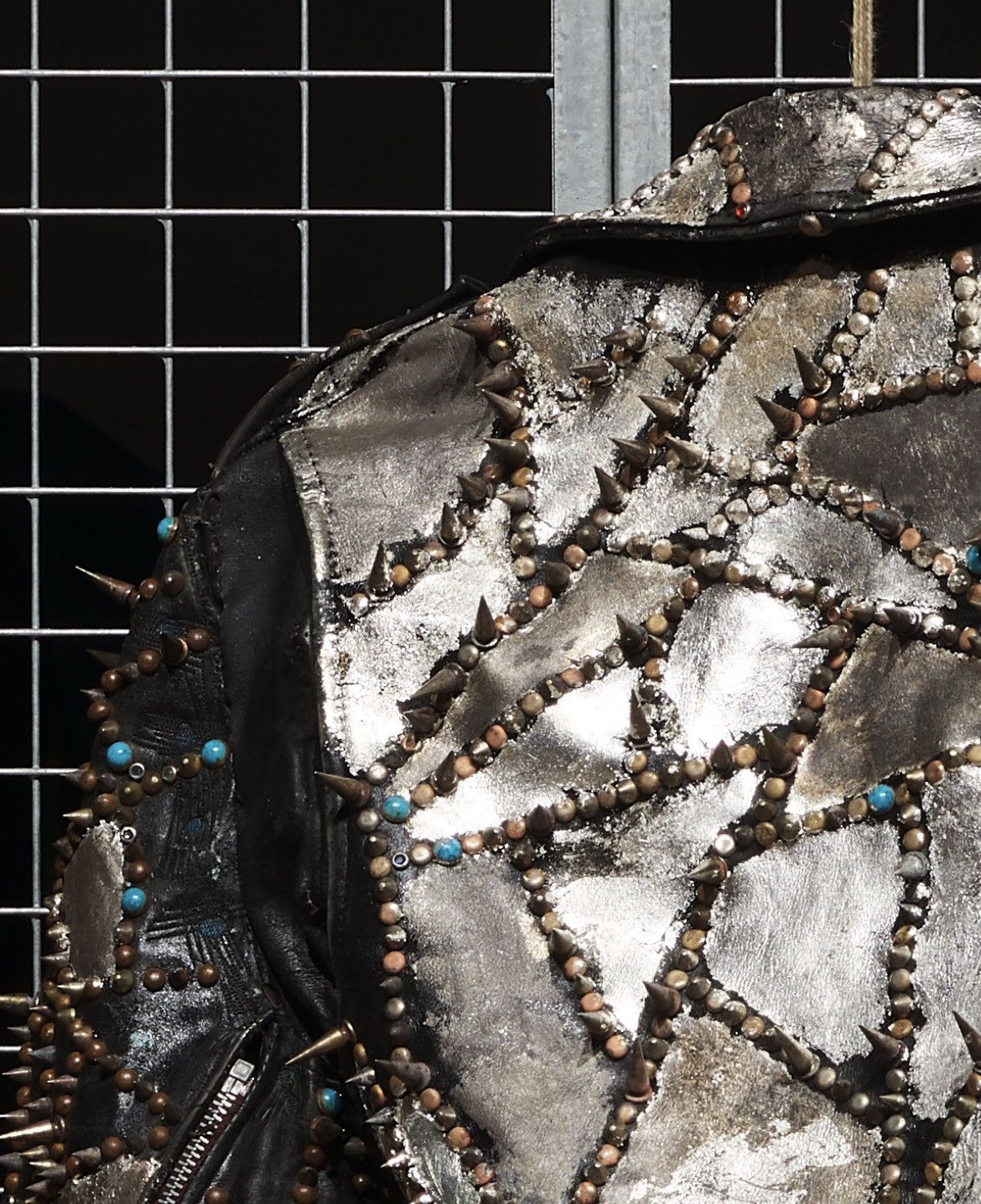 Other Vintage Style Custom Studded Leather Jacket Crust Punk Size US S / EU 44-46 / 1 - 2 Thumbnail