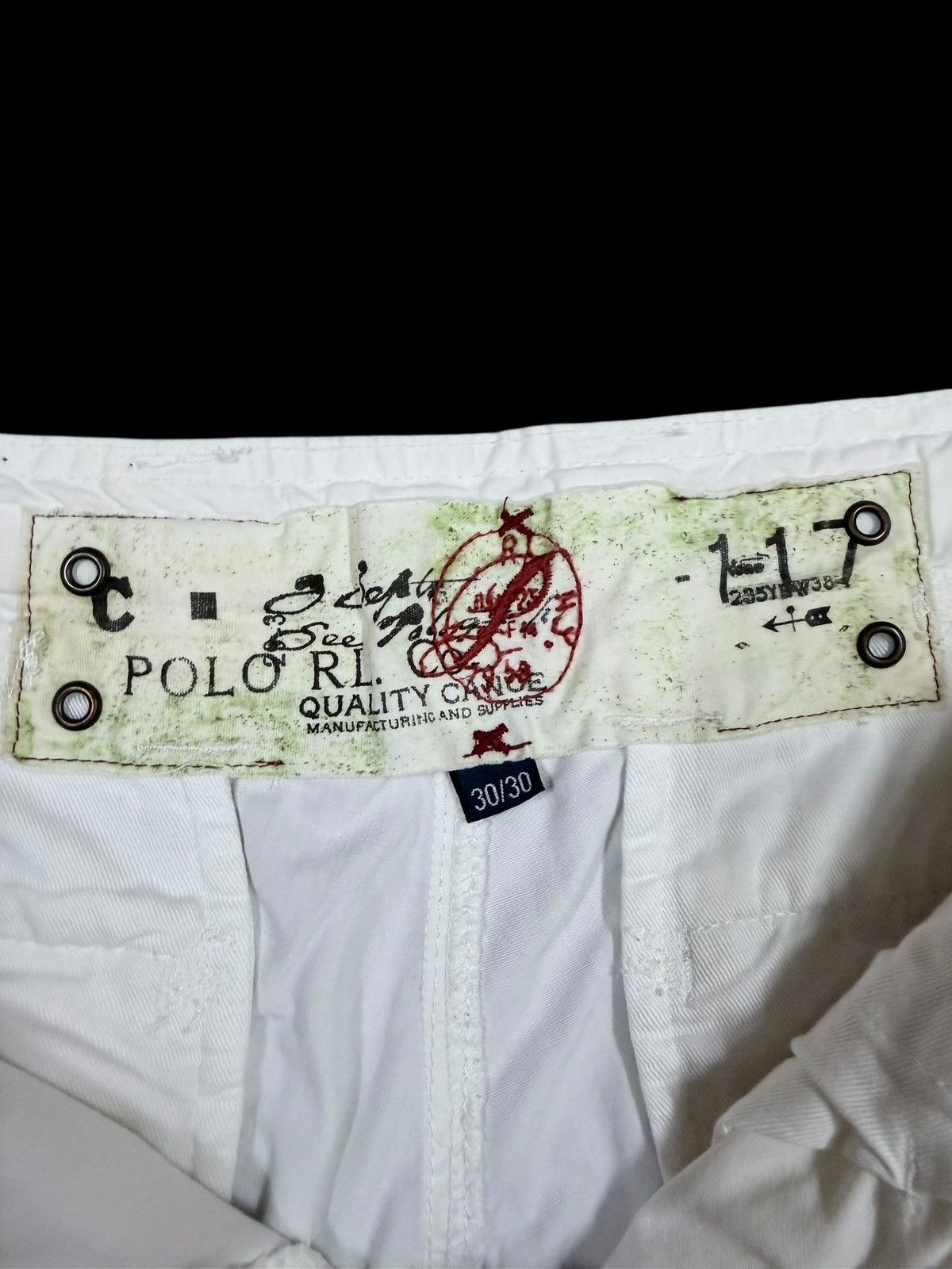 Polo Ralph Lauren Vtg🔥90’s Polo Ralph Lauren Printed Pant Multipocket Cargo Size US 32 / EU 48 - 20 Thumbnail