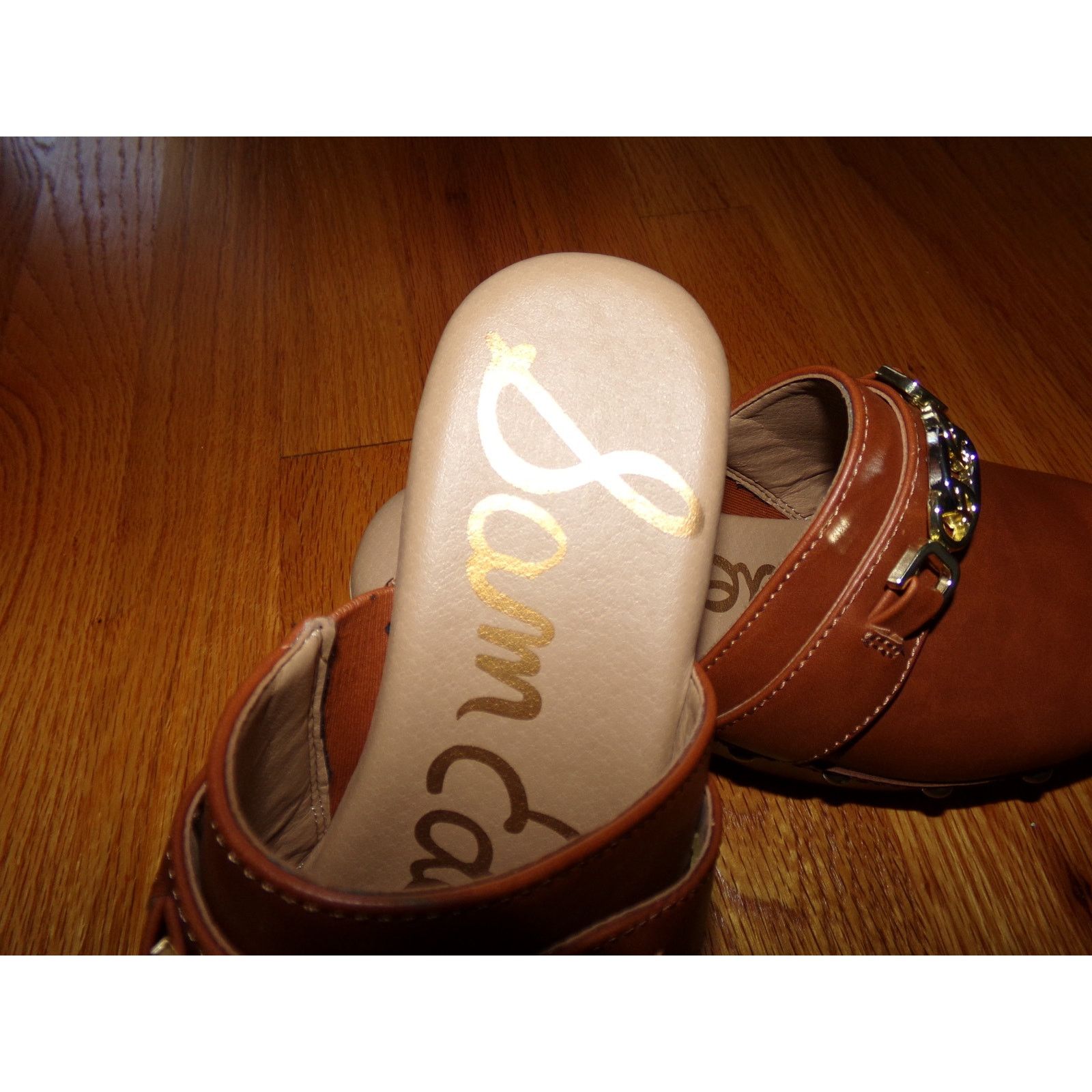 Sam Edelman Sam Edelmen Kaye wooden sole clogs size 5 New No Box Size US 5 / IT 35 - 3 Thumbnail
