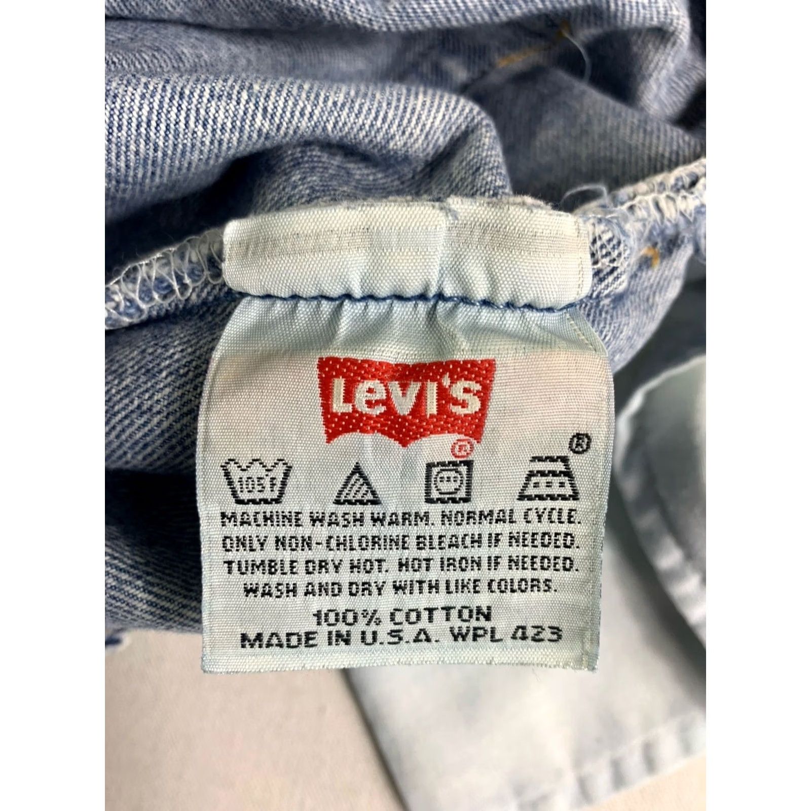 Levi's VINTAGE Levi's 501 Denim Jeans Mens 40x30 Blue USA Y2K Size US 37 - 2 Thumbnail
