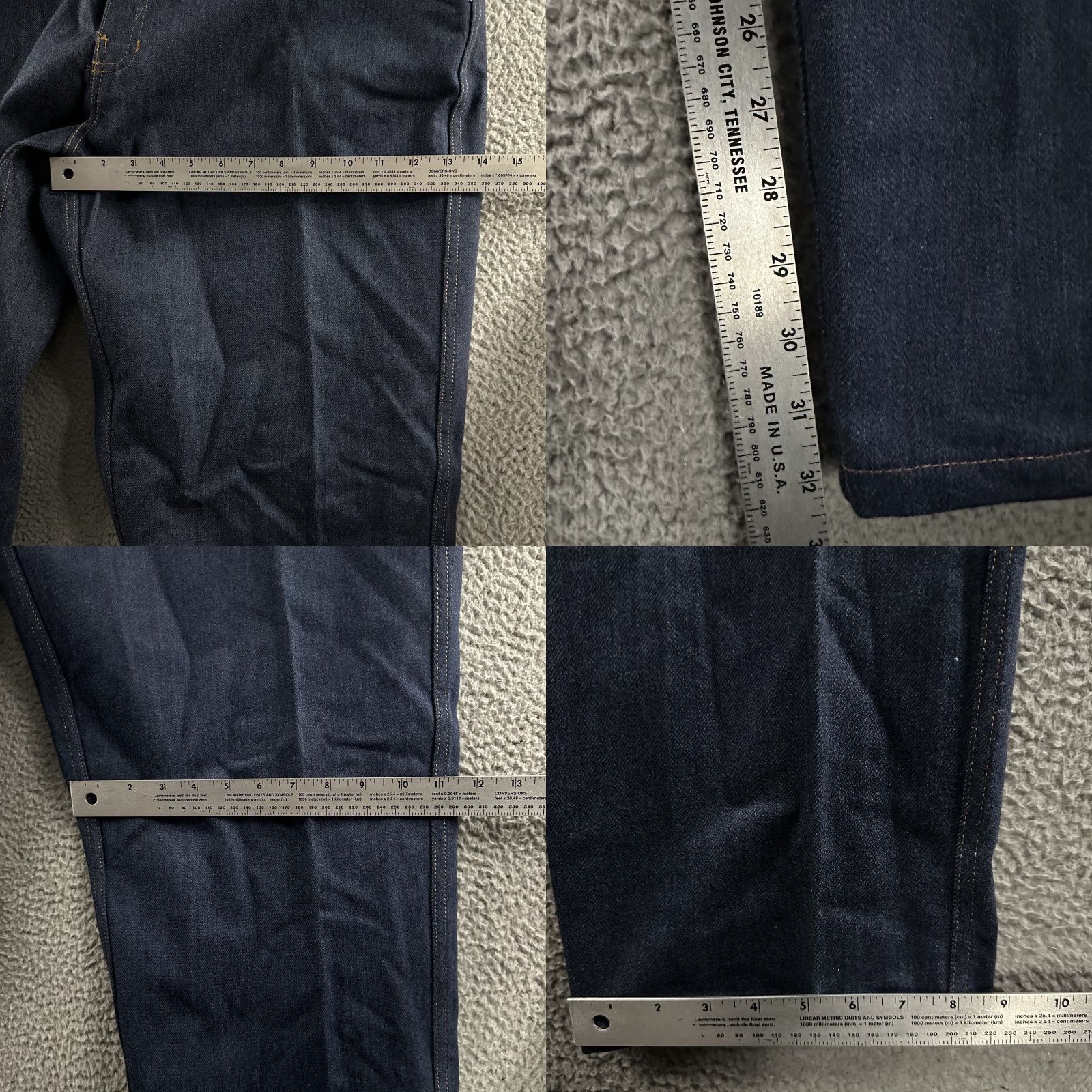 Vintage Flame Resistant Workrite Jeans Blue 40x32 Ultra Soft Cotton Nylon Blend Mens Size US 40 / EU 56 - 8 Thumbnail