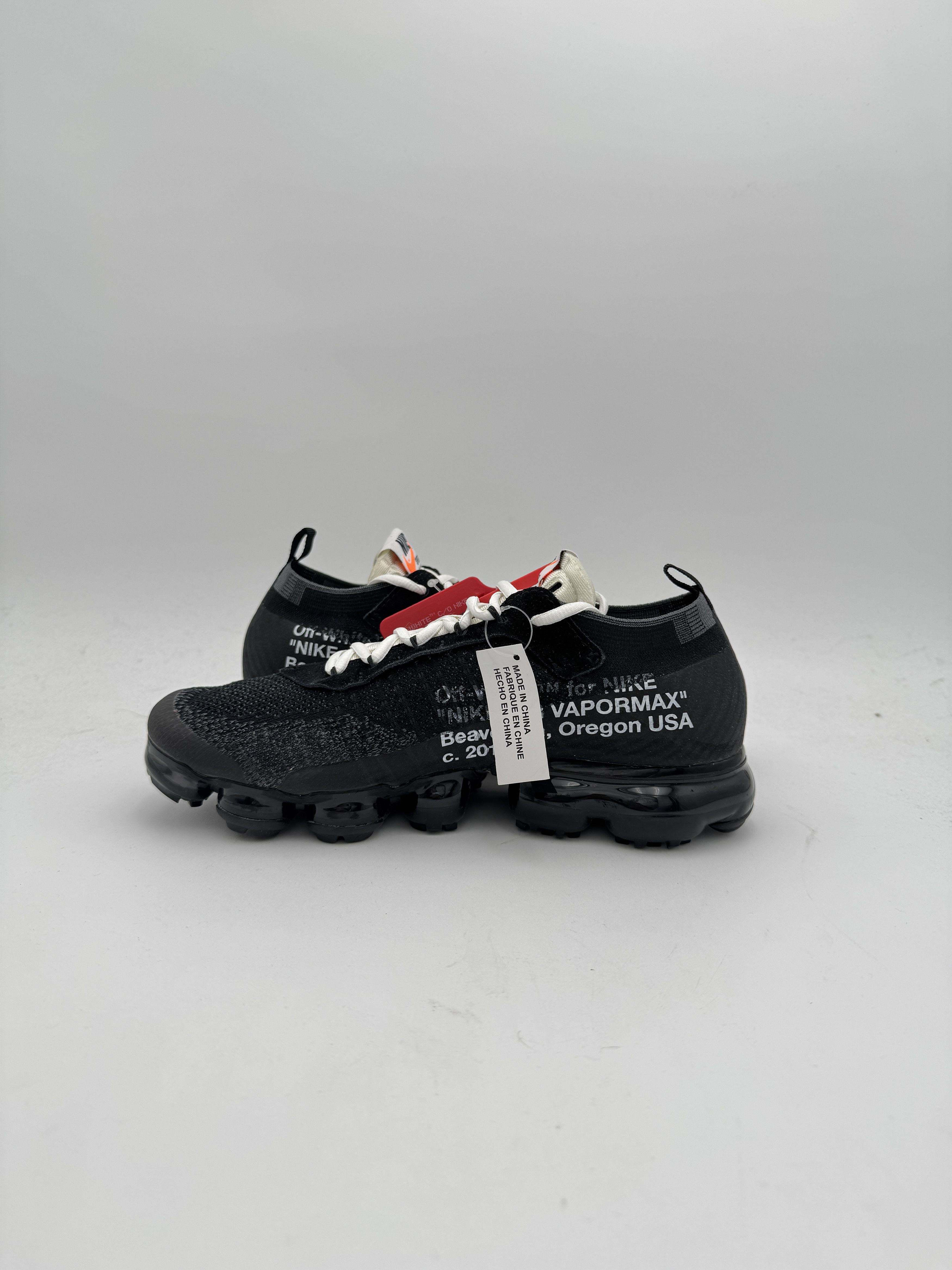 Nike × Off-White OFF-WHITE Vapormax OG Black White The Ten Size US 9 / EU 42 - 3 Thumbnail