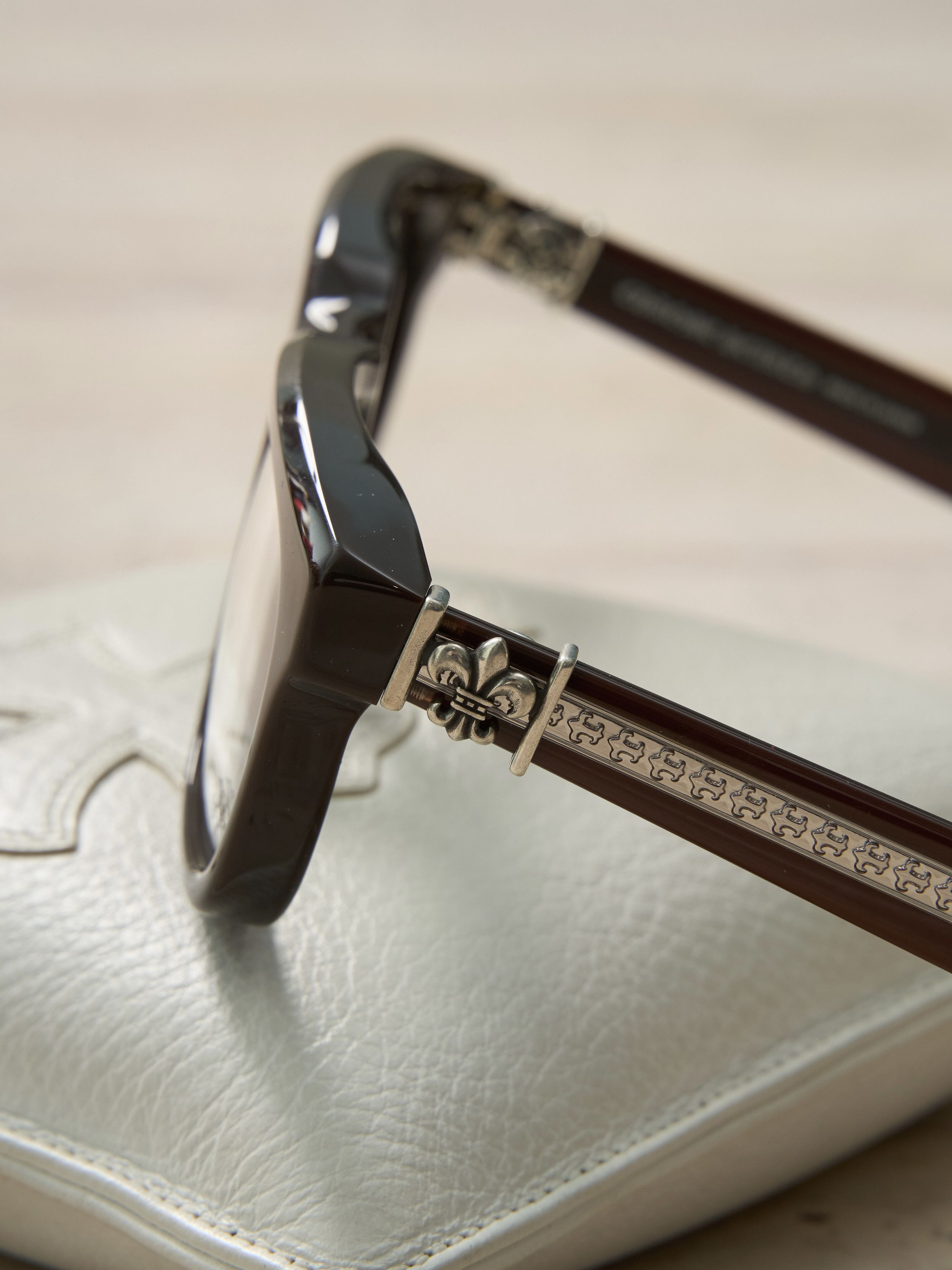 Chrome Hearts CHROME HEARTS SEE YOU IN TEA CLASSIC BROWN GLASSES Size ONE SIZE - 10 Thumbnail