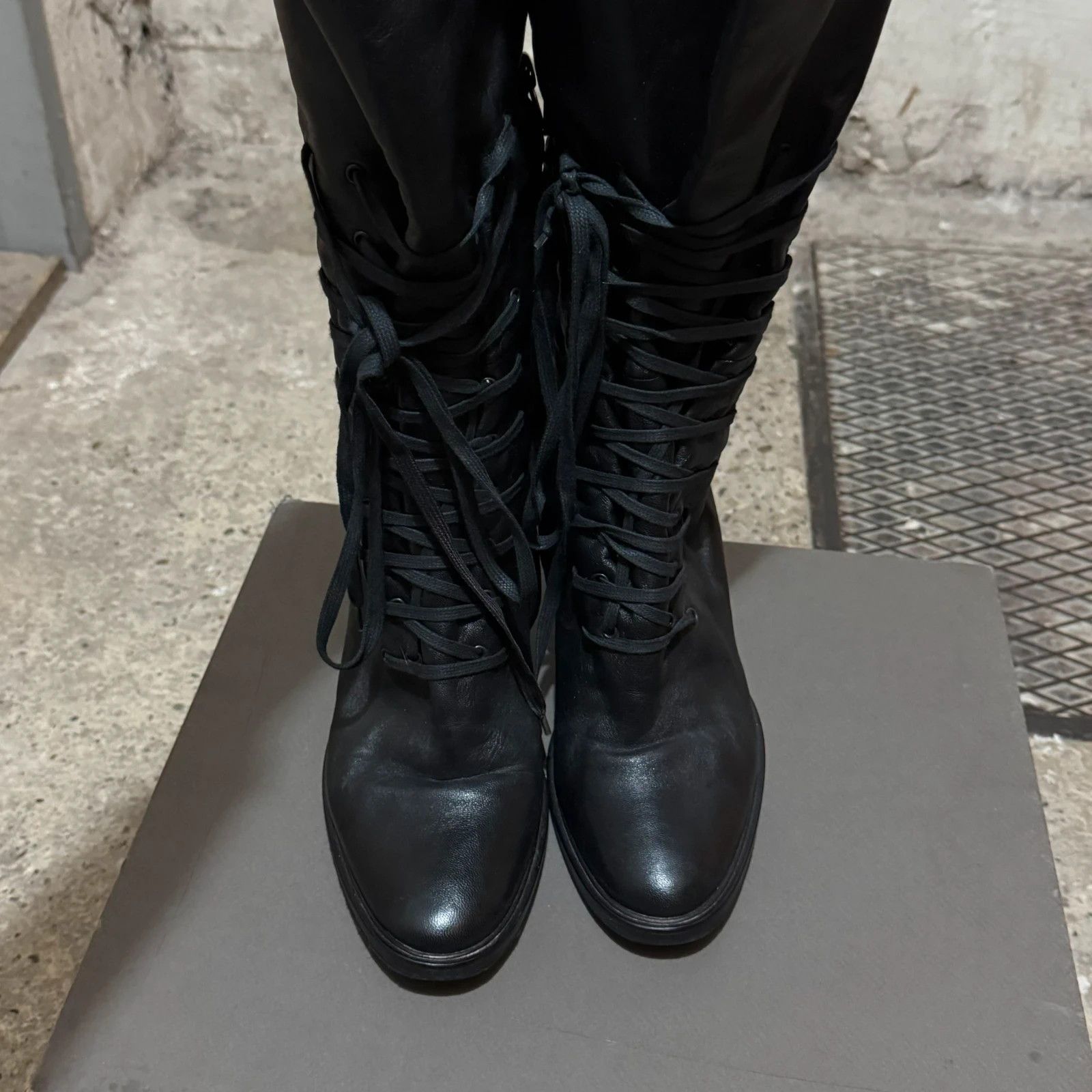 A.F. Vandevorst A.F Vandevorts lace up boots Size US 10 / IT 40 - 7 Thumbnail