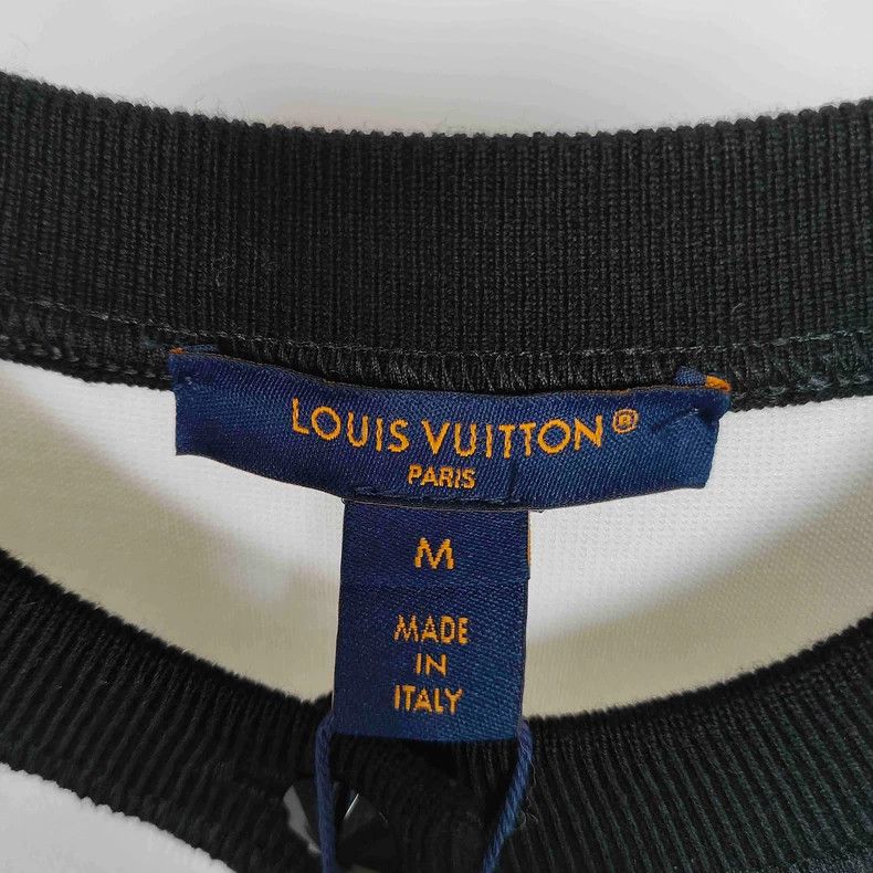 Louis Vuitton Louis Vuitton White 24 Embroidered Crew Neck Casual Sweate Size M / US 6-8 / IT 42-44 - 5 Thumbnail