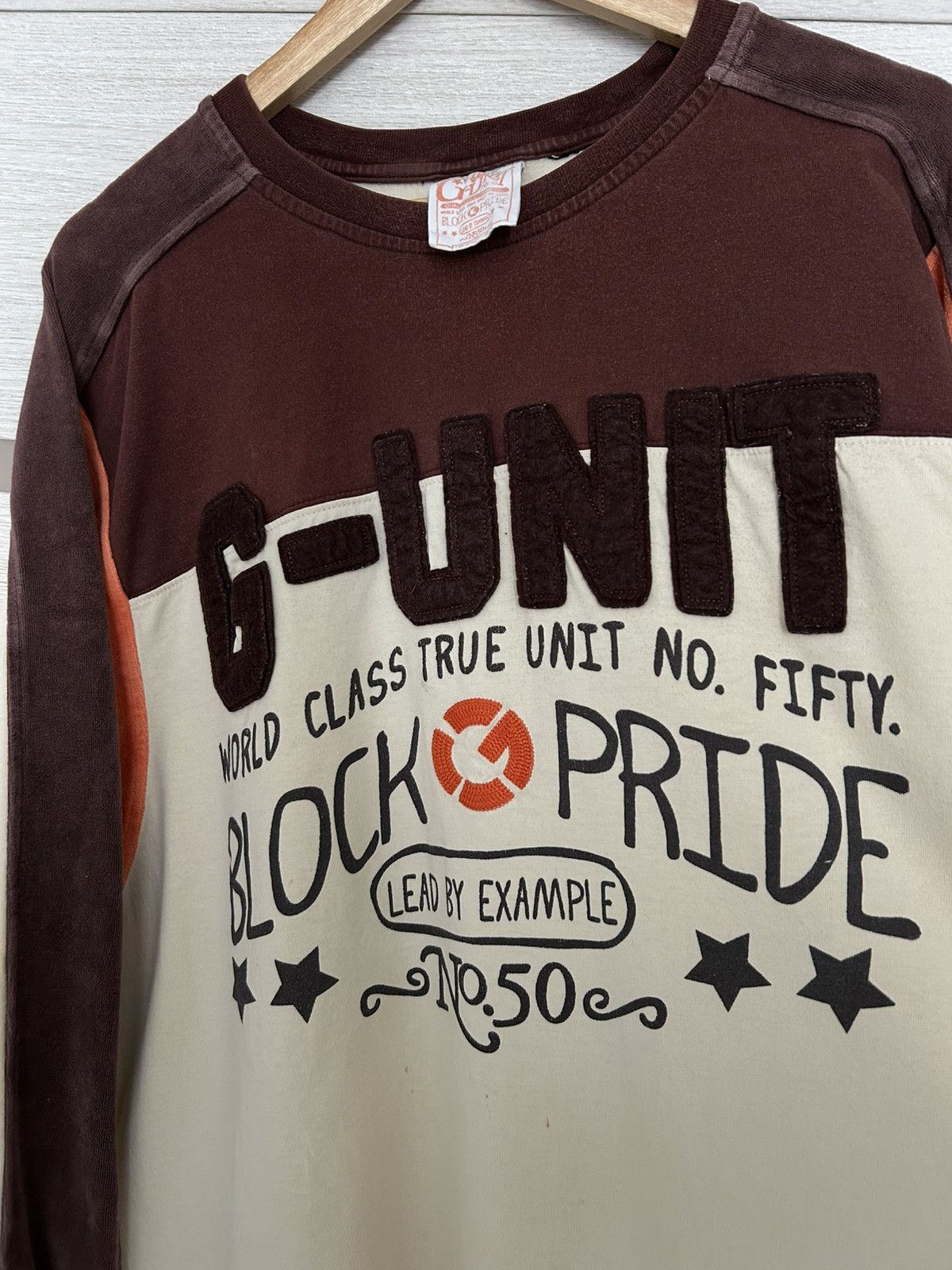 G-Unit G-Unit Vintage 2000's 50-cent brand long sleeve shirt Size US XL / EU 56 / 4 - 4 Thumbnail