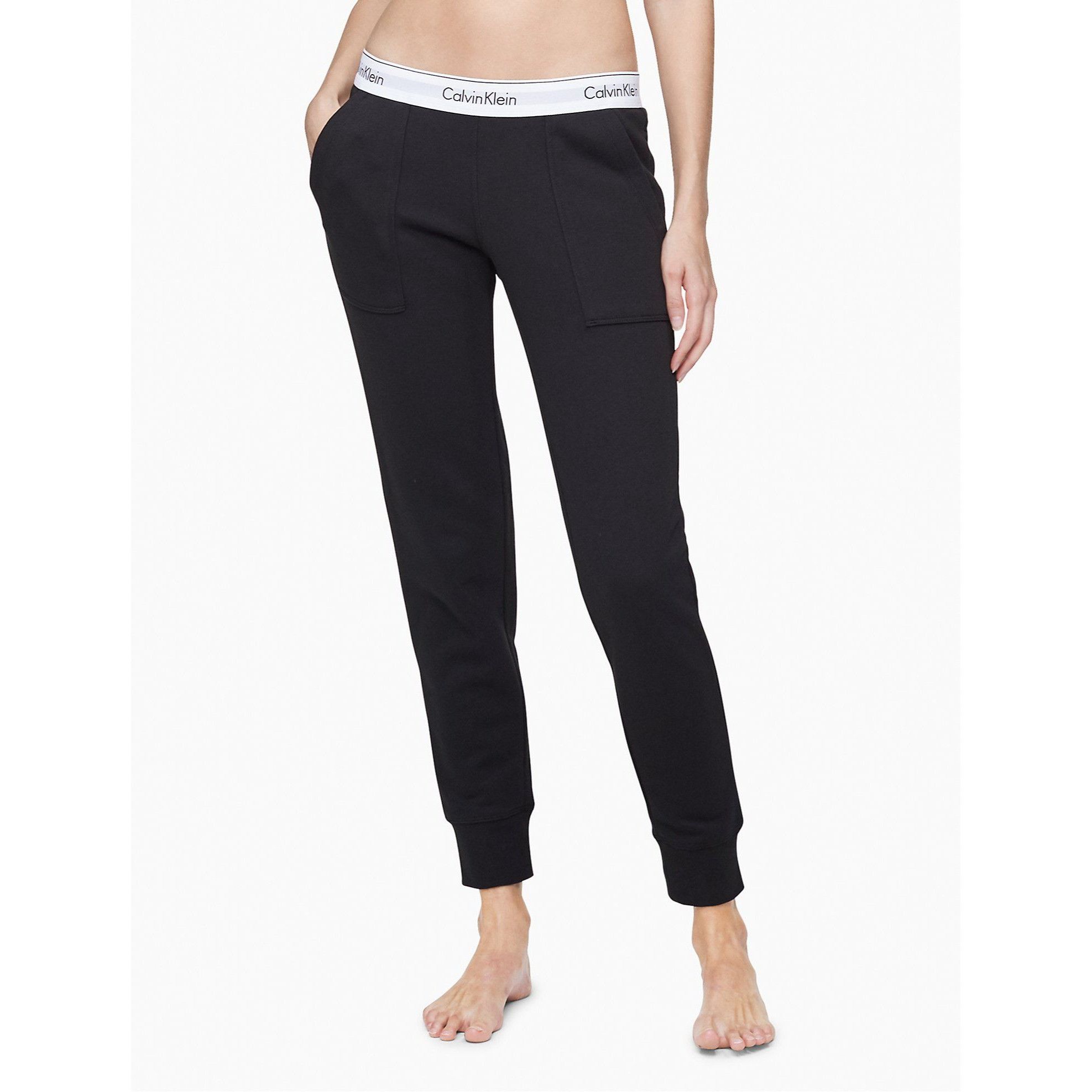 Calvin Klein Calvin Klein Women's size Large Jogger Sleep Pants Logo Size 35" - 11 Thumbnail