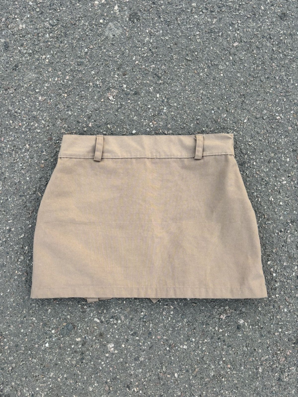 PrettyLittleThing × Vintage Y2K Vintage High Waisted Cargo Mini Skirt Size 30" / US 8 / IT 44 - 7 Thumbnail
