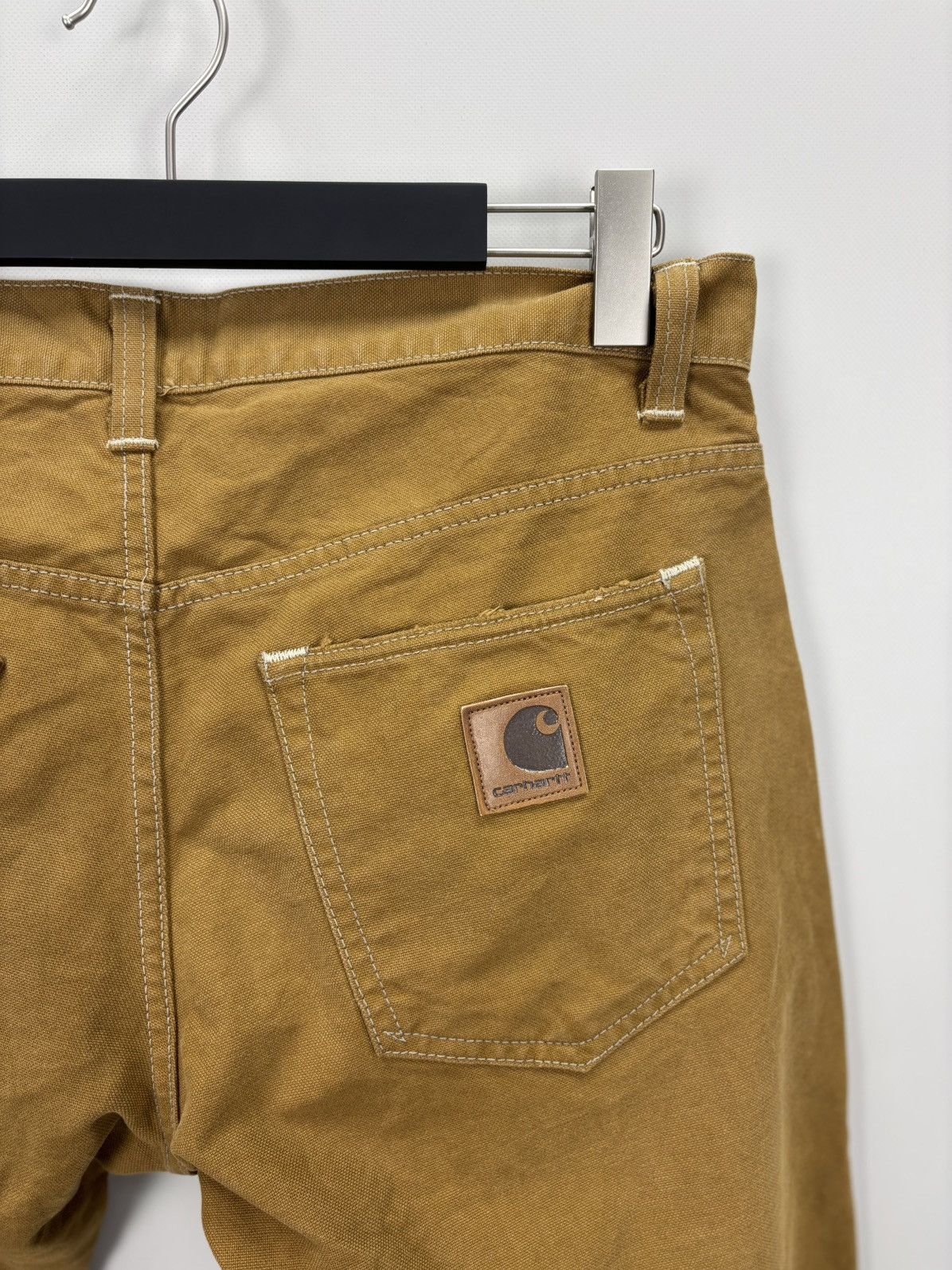 Carhartt Mens jeans Carhartt Size 34x32 Color Brown Size US 34 / EU 50 - 7 Thumbnail