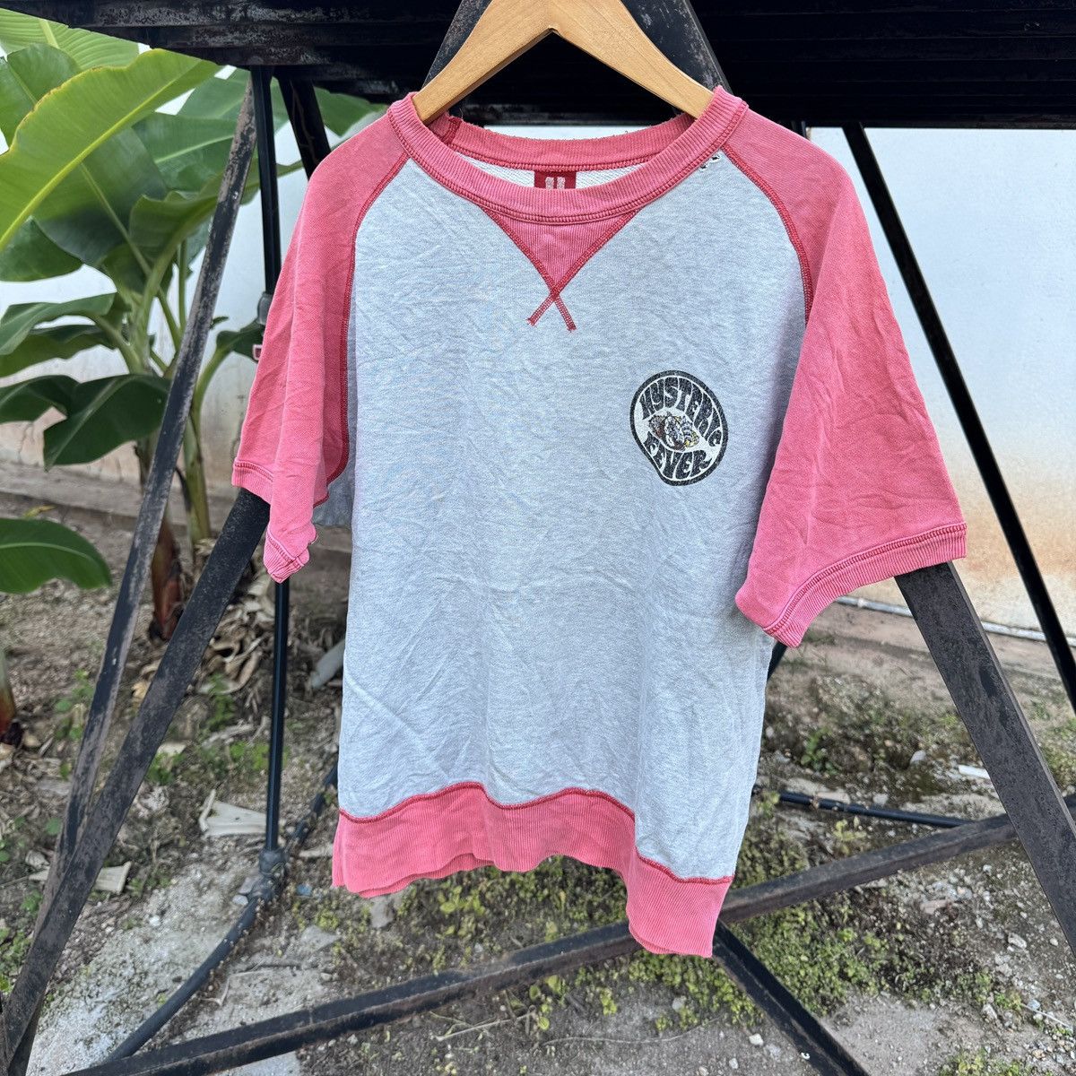 Hysteric Glamour Vintage Hysteric Glamour "Hysteric Fever" Raglan Sweatshirt Size US L / EU 52-54 / 3 - 7 Thumbnail