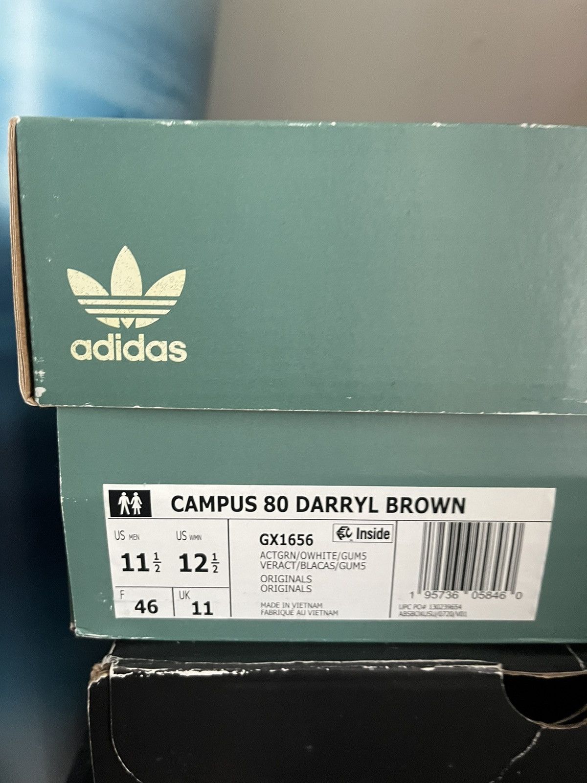 Adidas Adidas Campus 80 Darryl Brown Size US 11.5 / EU 44-45 - 7 Thumbnail
