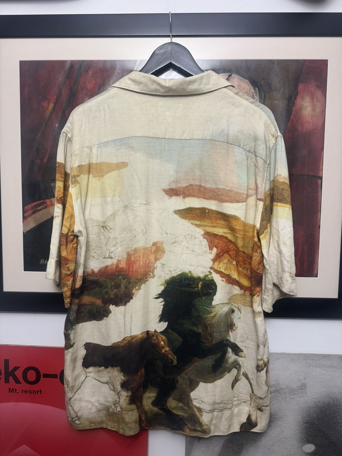 Acne Studios Acne Studios Simon Horse Shirt Viscose Box Button Up Western Size US M / EU 48-50 / 2 - 3 Thumbnail