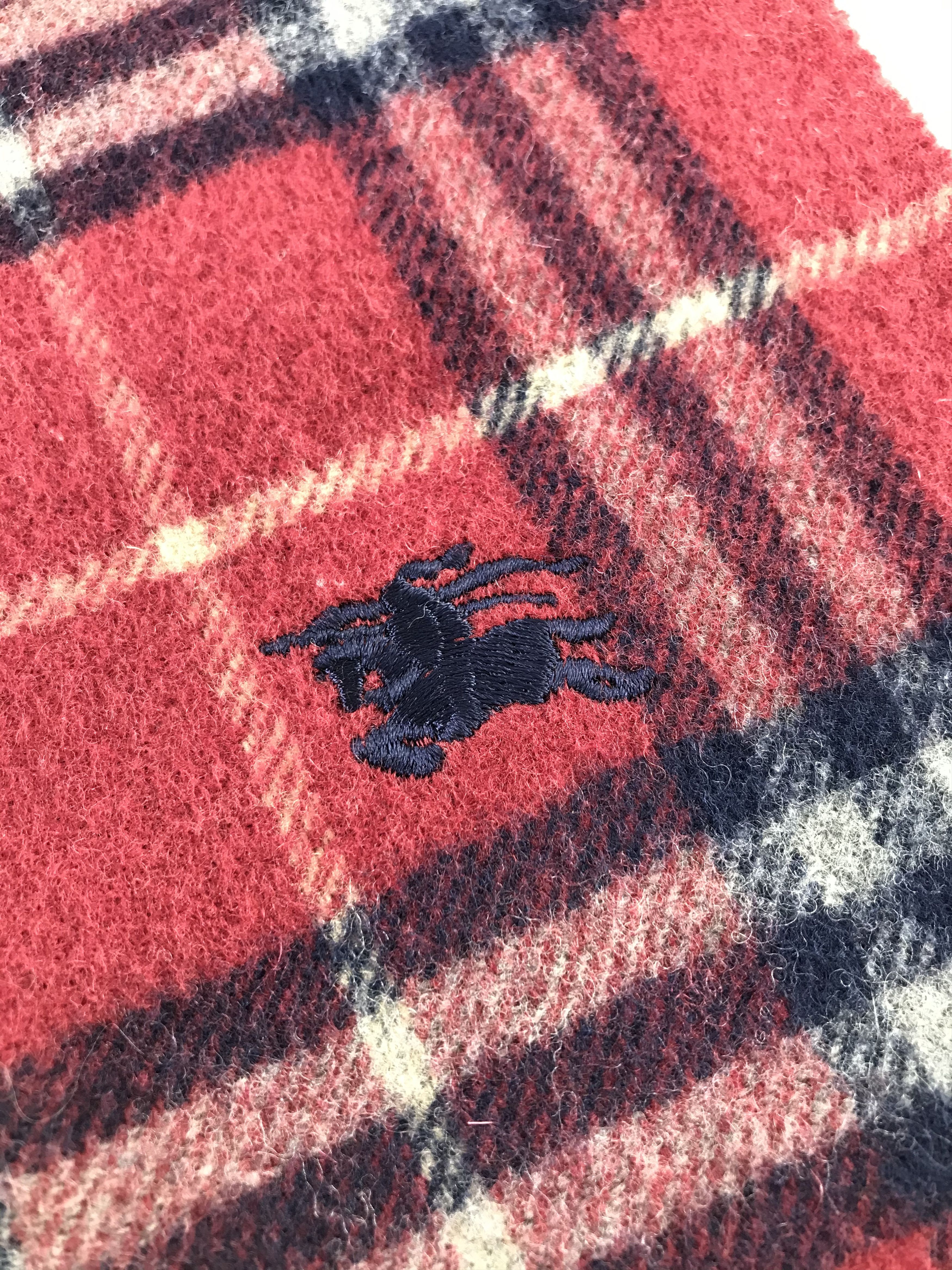 Burberry × Vintage Burberry Scarf / Muffler / Neckwear - WW1865 Size ONE SIZE - 2 Thumbnail