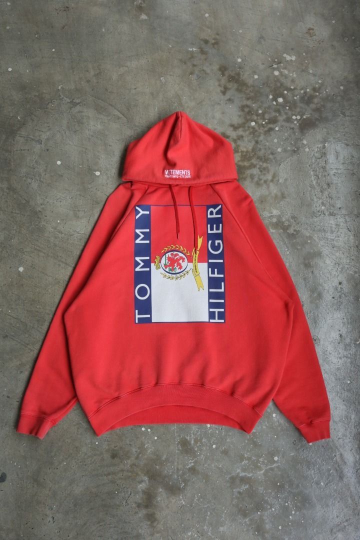 Vetements Vetements - Tommy Hilfiger - S/S 18 - Hoodie Size US XS / EU 42 / 0 - 2 Thumbnail