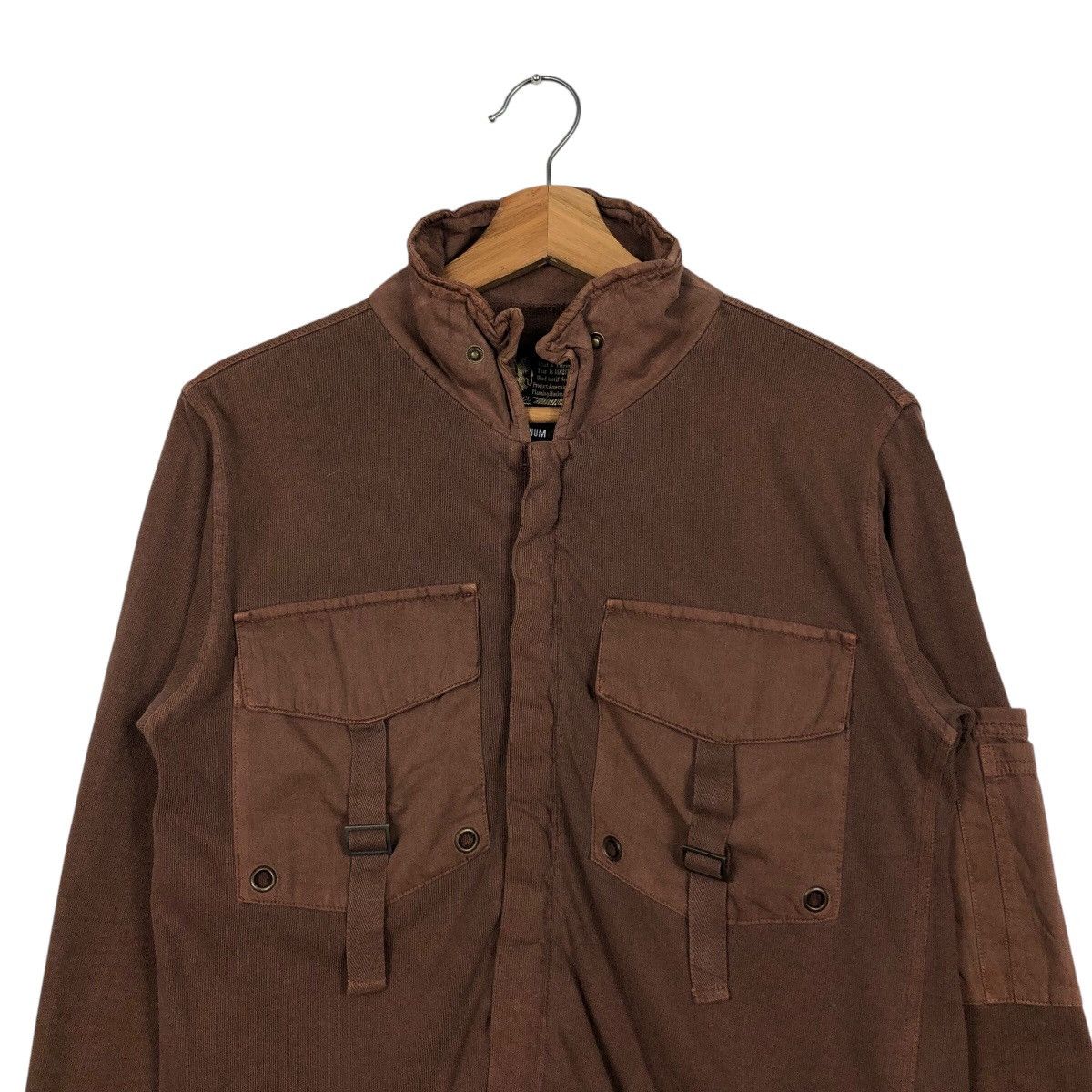 Hysteric Glamour 📌Bondage Biker Jacket Vanana Parachute Multi Pocket Size US M / EU 48-50 / 2 - 3 Thumbnail