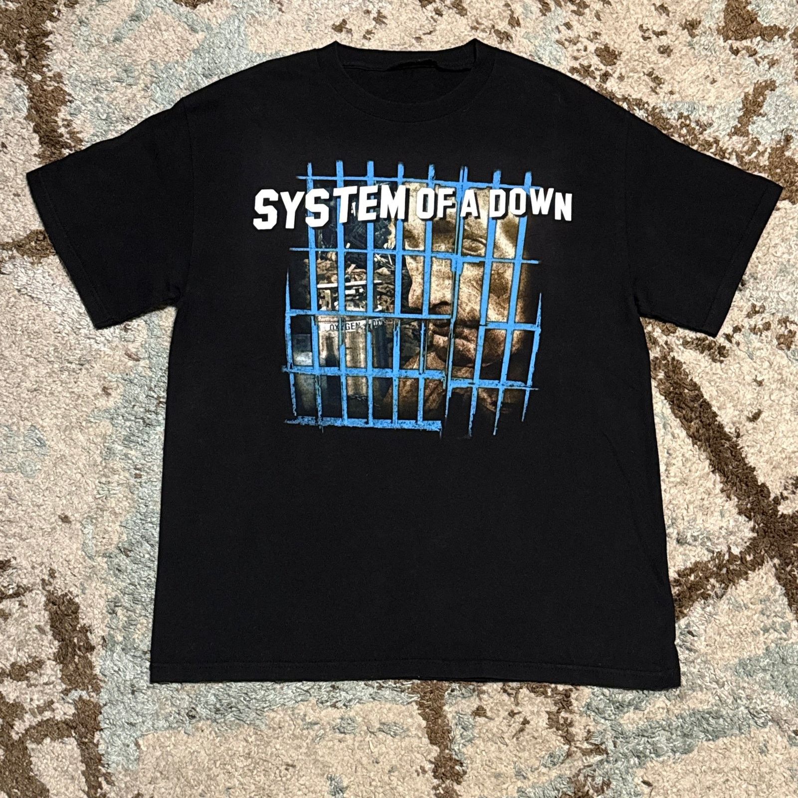 Band Tees × Vintage Vintage 2001 System of a Down Prison Song Shirt Large SOAD Size US L / EU 52-54 / 3 - 1 Thumbnail
