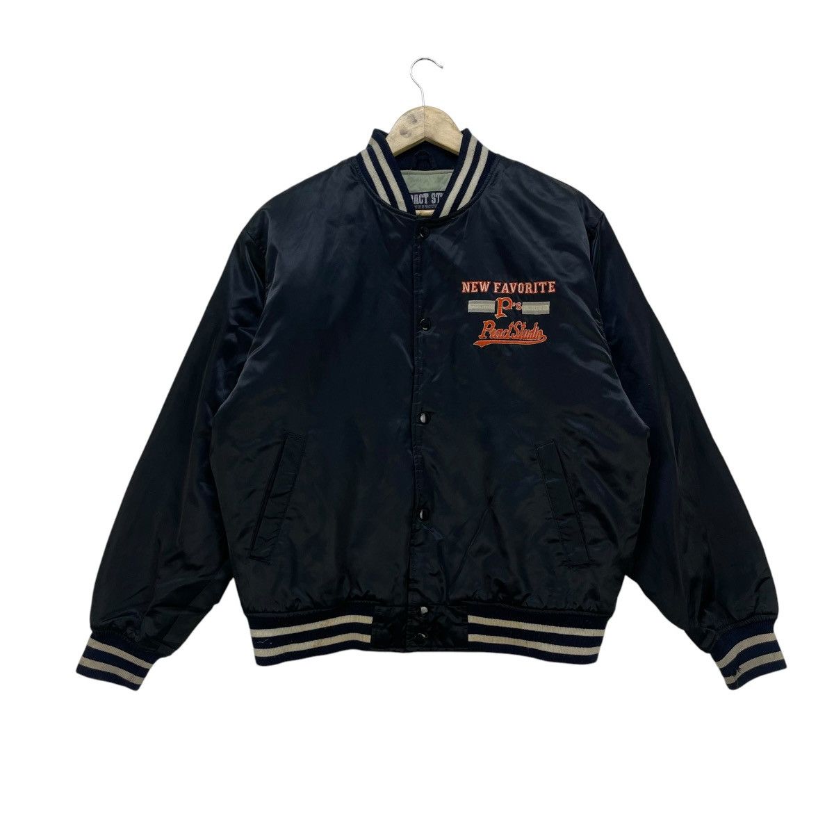 Japanese Brand 💥Vintage Pract Studio Bomber Jacket Size US M / EU 48-50 / 2 - 2 Thumbnail