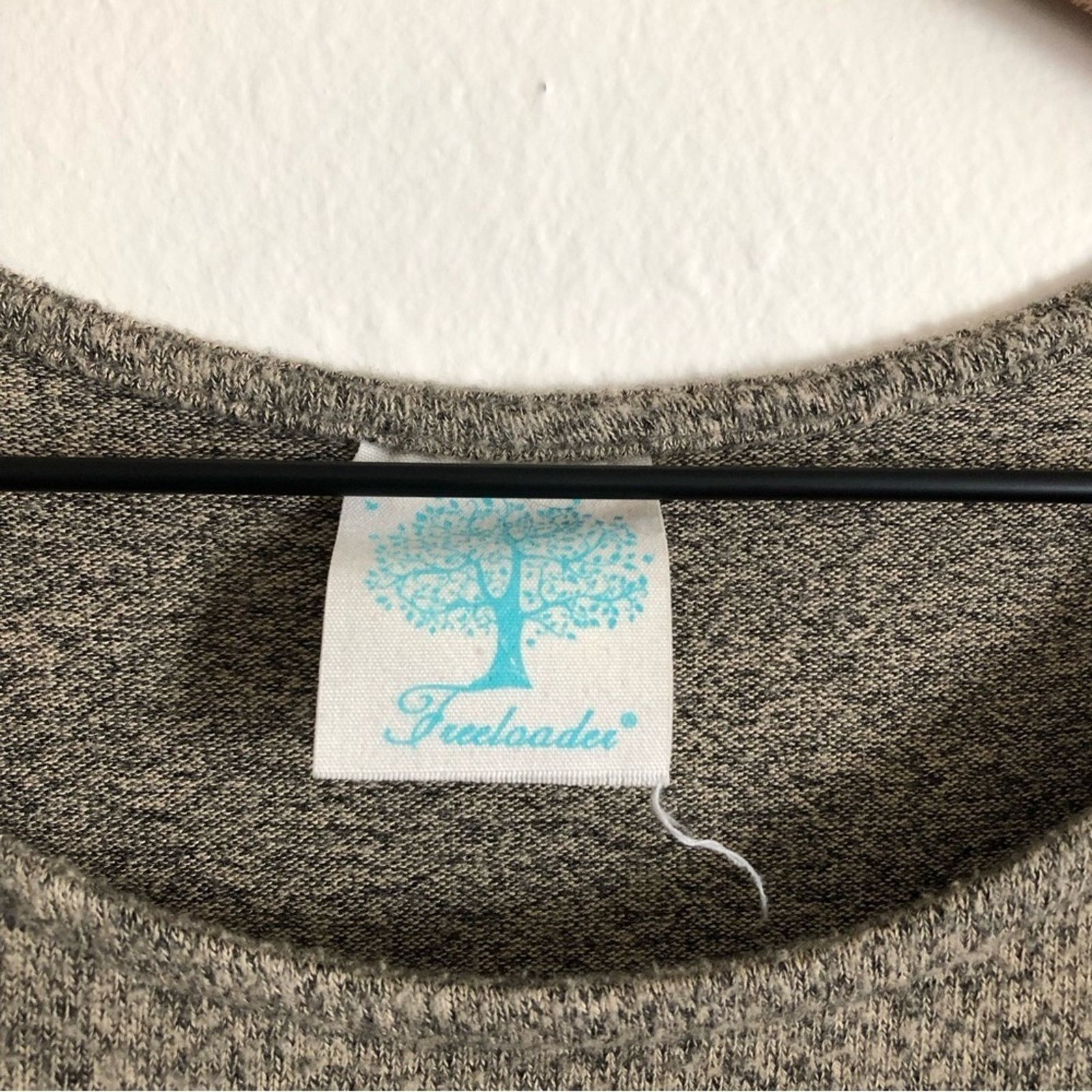 Other Freeloader Knit Brown Gray Lightweight Sweater Dress Size M / US 6-8 / IT 42-44 - 4 Thumbnail
