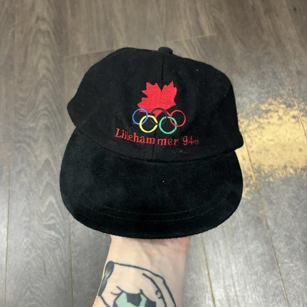 Designer vintage Lillehammer 1994 olympics strap back hat 90s Size ONE SIZE - 1 Thumbnail