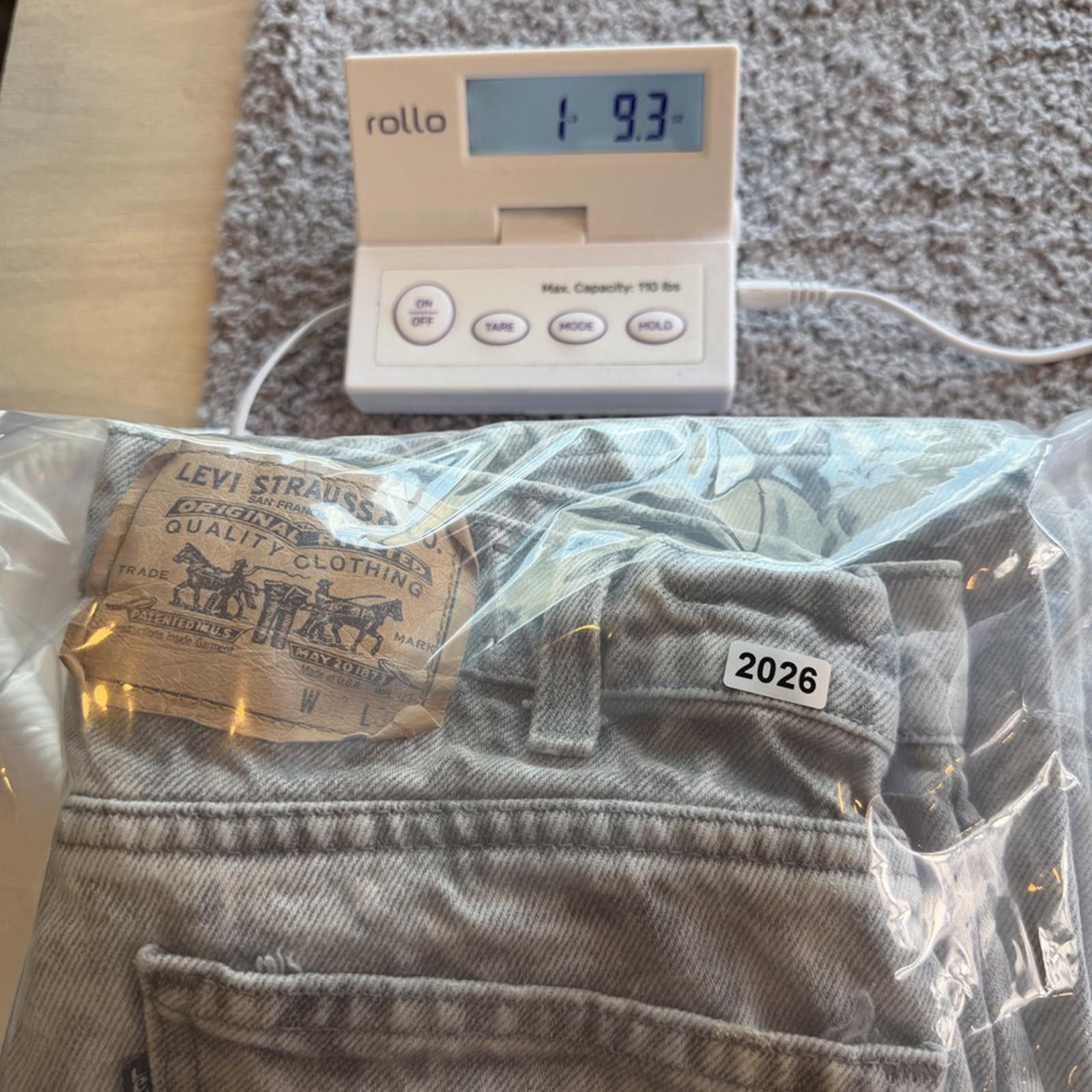 Levi's Vintage 90s Levis 501 Jeans Gray Acid Wash Denim 32x34 USA Size US 32 / EU 48 - 8 Thumbnail