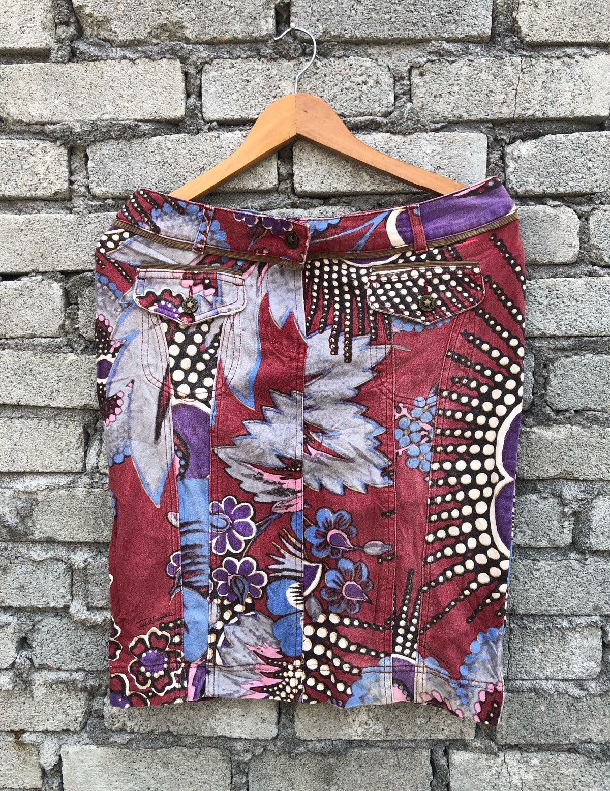 Just Cavalli 🔥Luxury Just Cavalli Abstract Skirt 🔥 Size 30" / US 8 / IT 44 - 1 Thumbnail