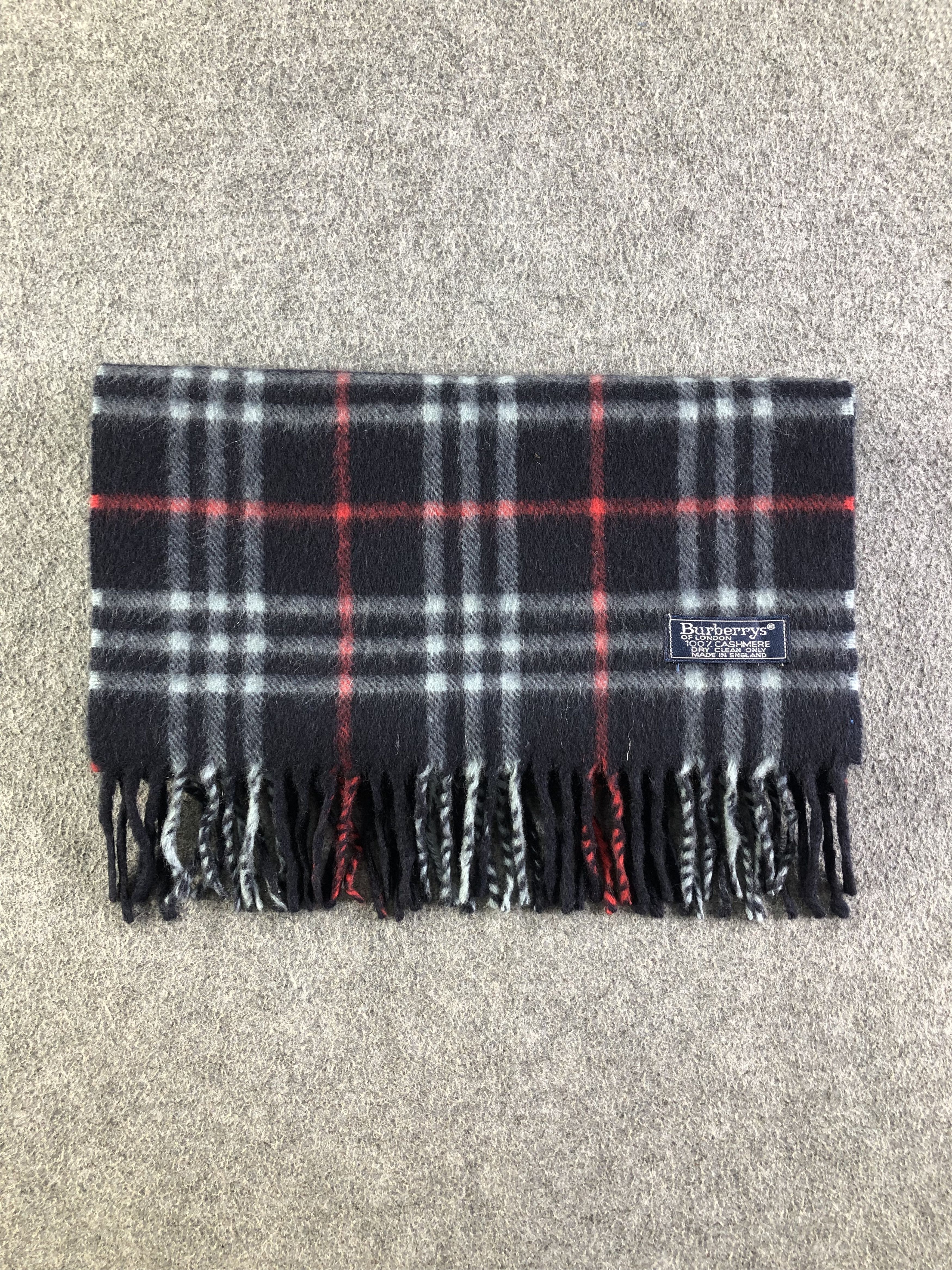 Burberry Burberrys Cashmere Scarf / Muffler / Neckwear SS1363 Size ONE SIZE - 6 Thumbnail
