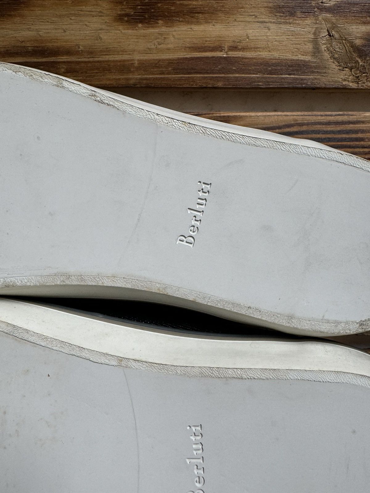 Berluti Trimmed denim trainers Size US 9 / EU 42 - 16 Thumbnail