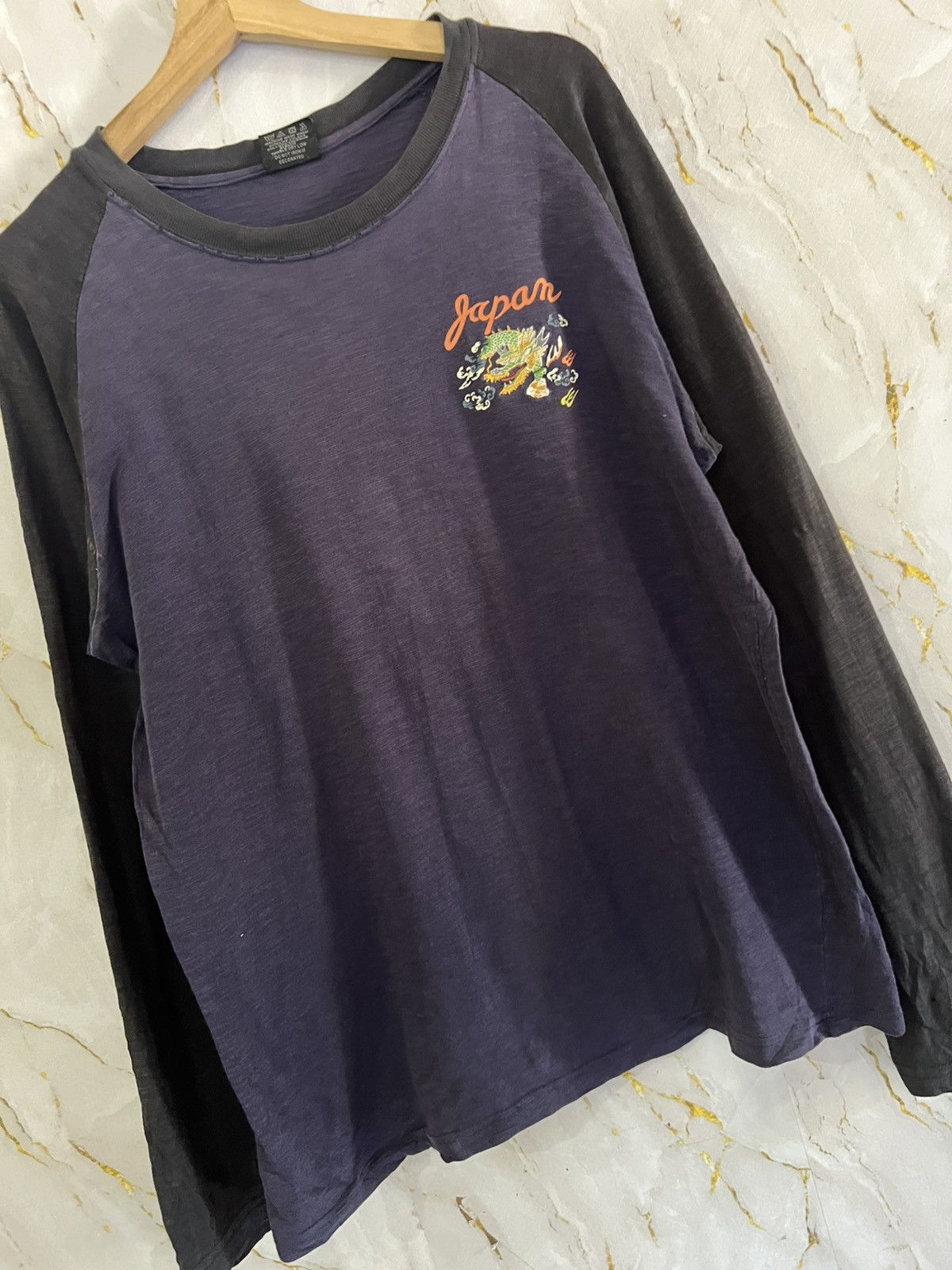 Japanese Brand Vintage Japan Dragon Tiger Long Sleeve T-Shirt Size US L / EU 52-54 / 3 - 3 Thumbnail