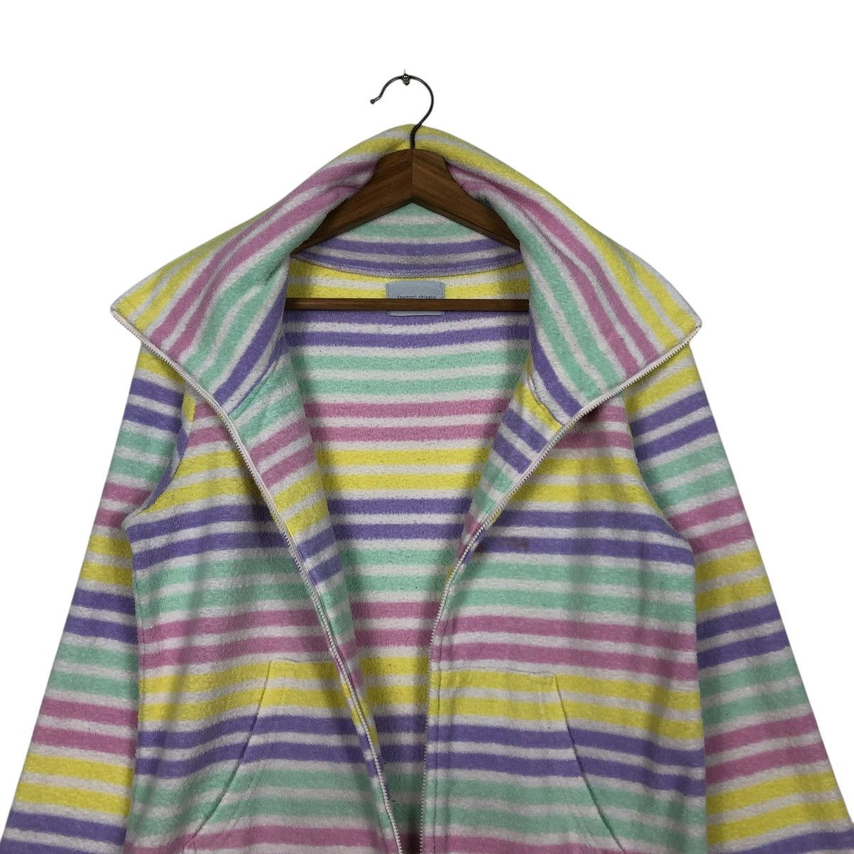 Issey Miyake 🔥JACKET STRIPED DESIGN TSUMORI CHISATO ISSEY MIYAKE Size US 38 / EU 54 - 10 Thumbnail