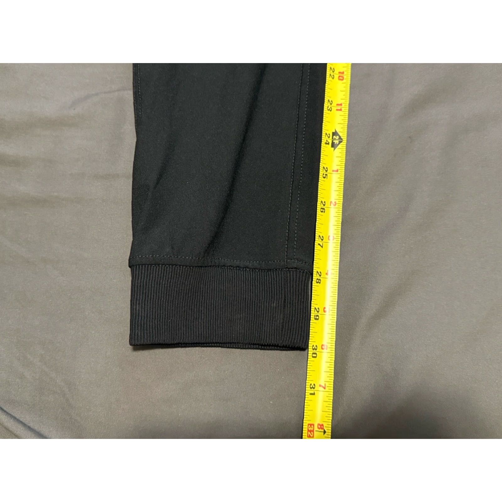 Vintage Birddogs Jogger Pants Mens M Black Gray Liner Casual Activewear Polyester Size US 31 - 2 Thumbnail