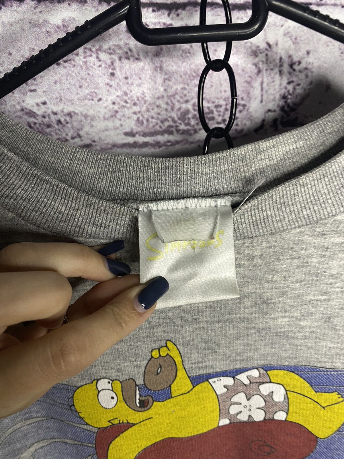 The Simpsons The Simpson Movie Overprint logo Sweatshirt 2000S Size US S / EU 44-46 / 1 - 3 Thumbnail
