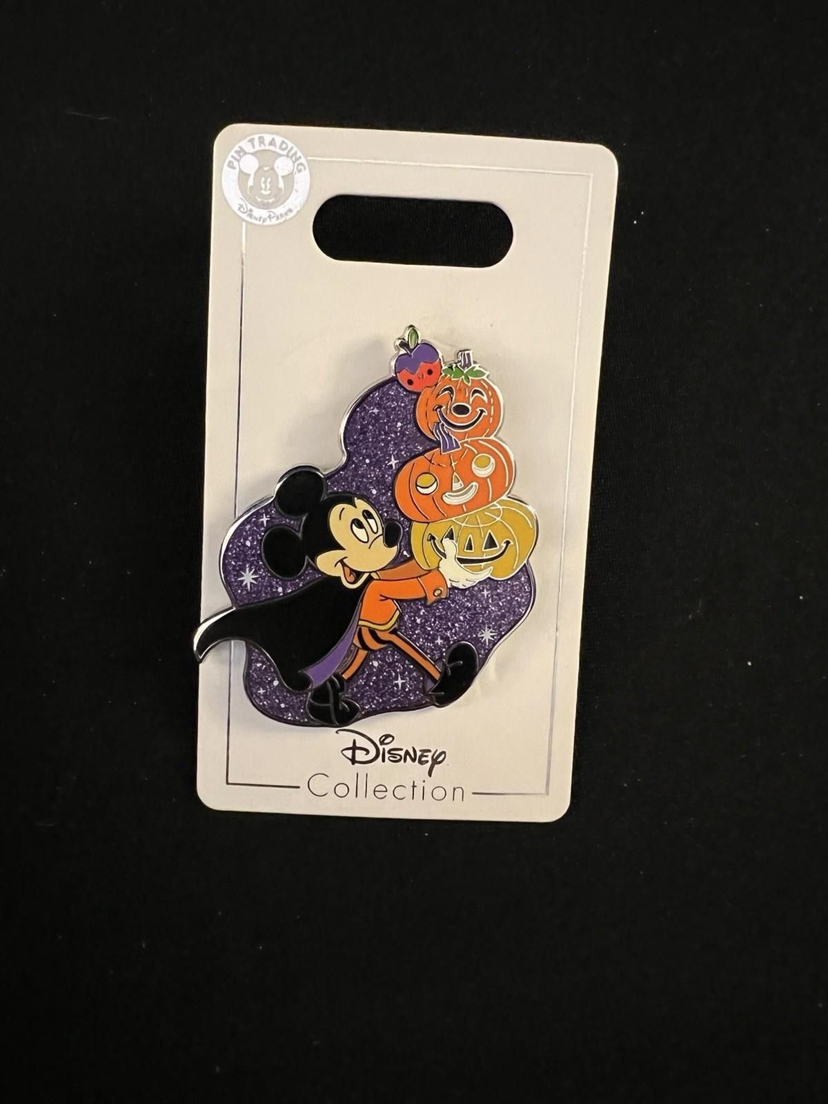 Disney Disney Halloween 2021 Vampire Costume Mickey Glitter Pin Size ONE SIZE - 2 Thumbnail