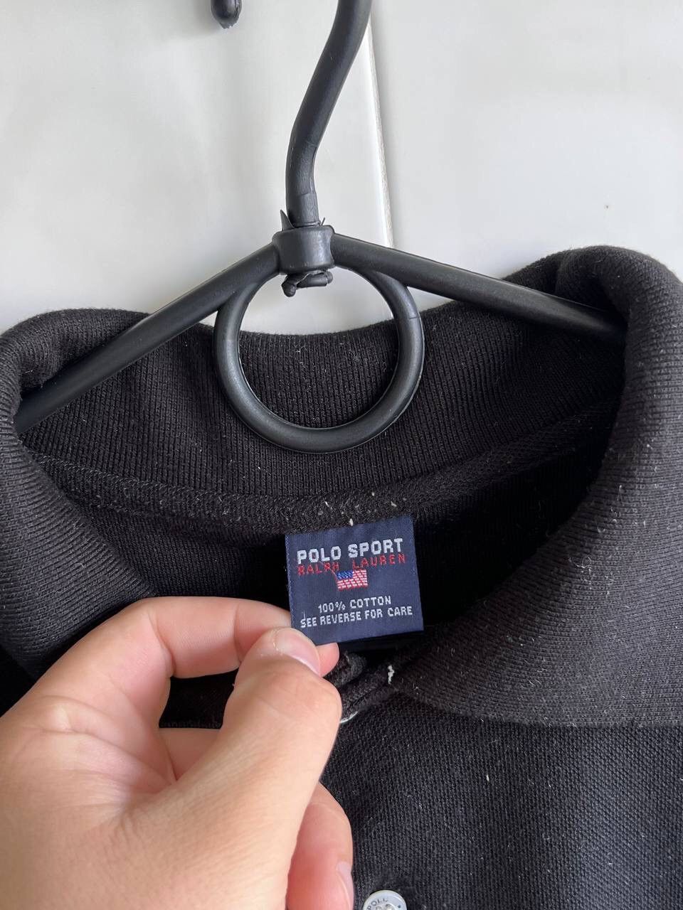 Polo Ralph Lauren × Vintage Vintage 90s Polo Ralph Lauren Sport Bear logo Button tee Size US XL / EU 56 / 4 - 3 Thumbnail