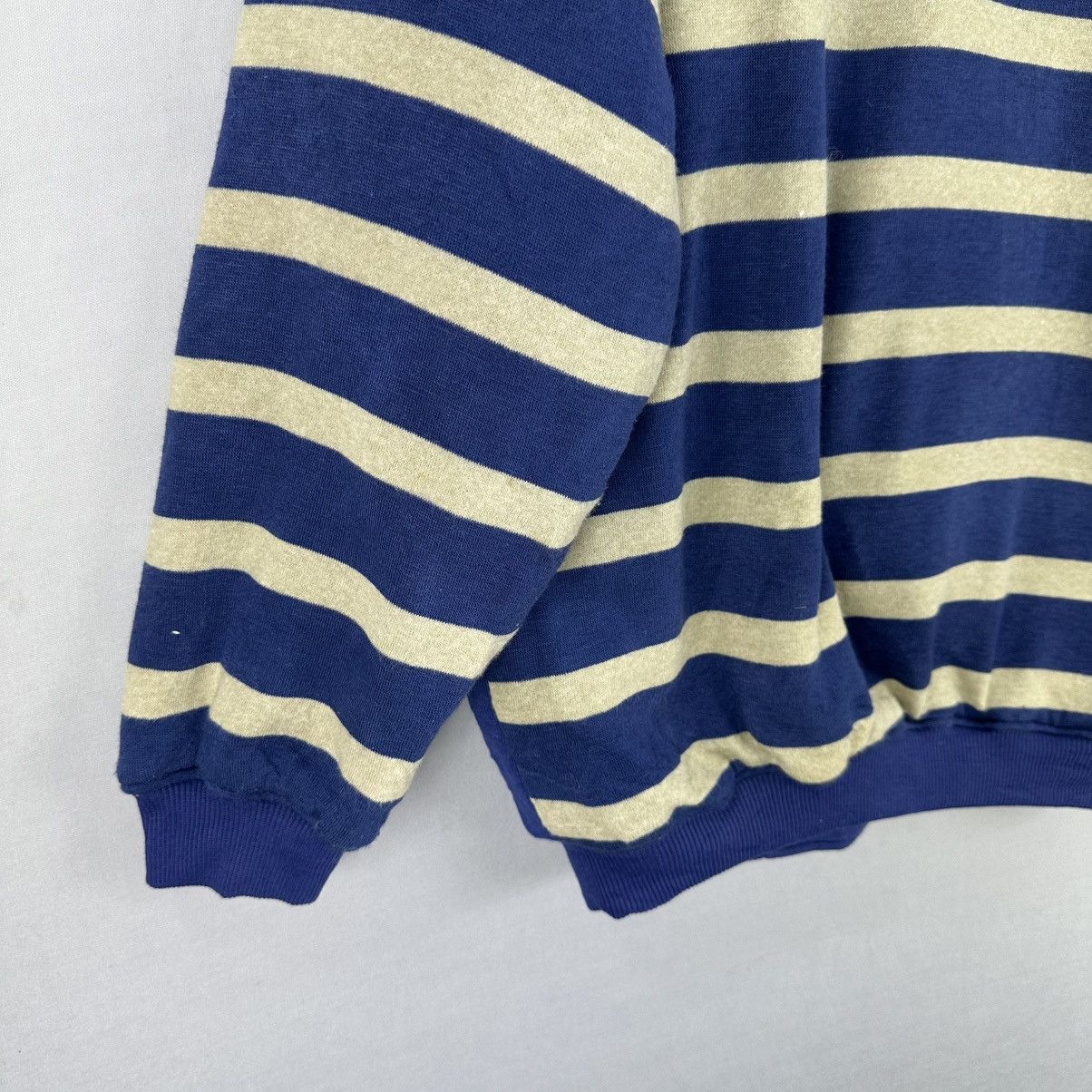 Japanese Brand × Vintage Vintage 90's Striped Cardigan Jacket by Lumead Size US L / EU 52-54 / 3 - 5 Thumbnail