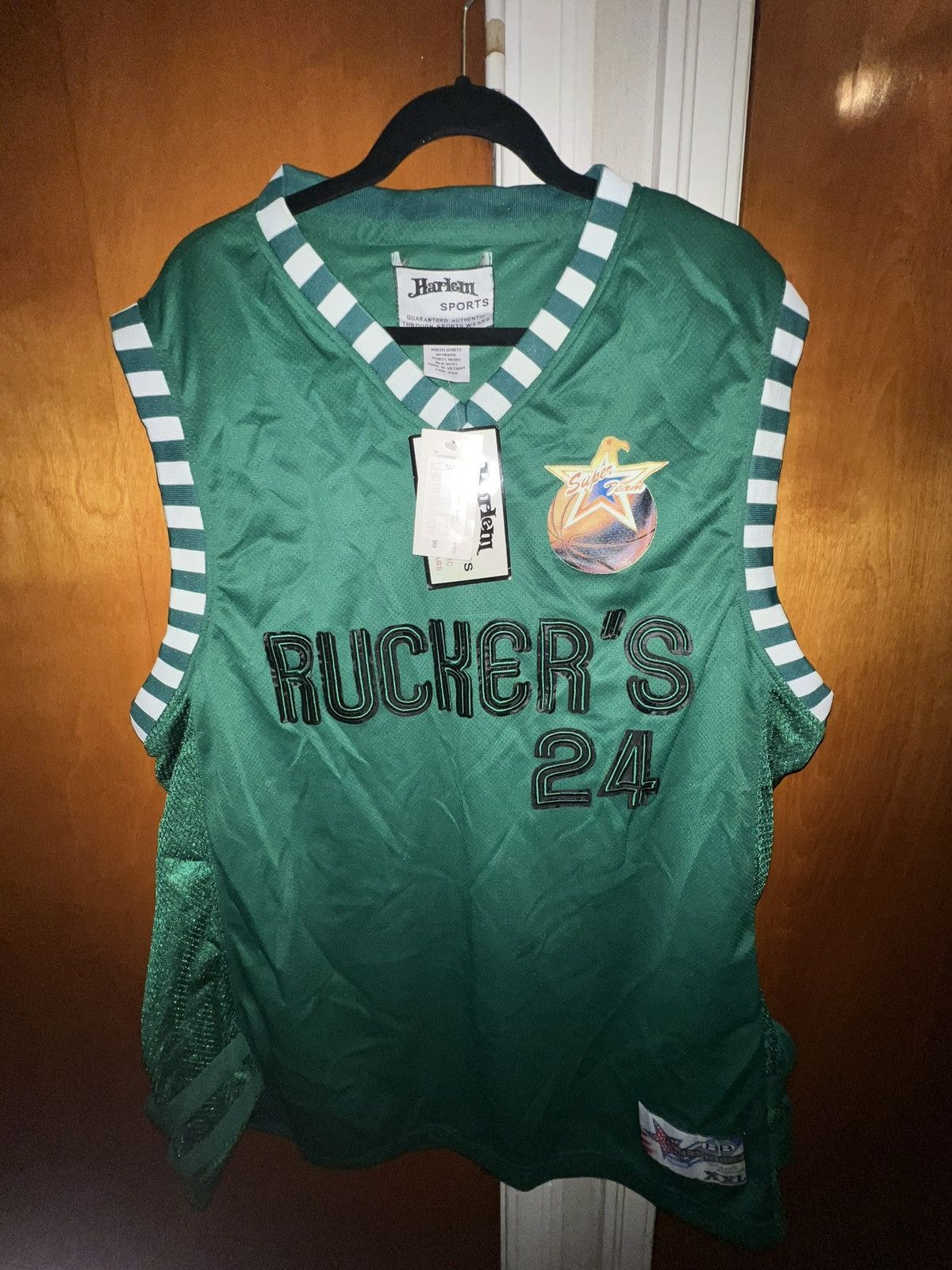Other Harlem Sports Rucker's Basketball GREEN BLACK Size XXL RARE! Size US XXL / EU 58 / 5 - 1 Thumbnail