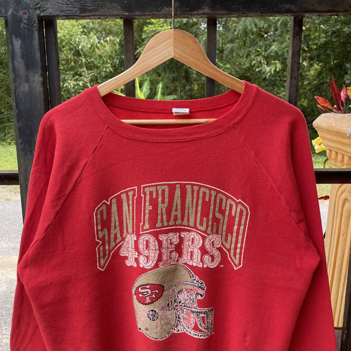 Champion 🔥Vintage 80s Champion San Francisco 49ers Boxy Sweatshirts Size US M / EU 48-50 / 2 - 4 Thumbnail