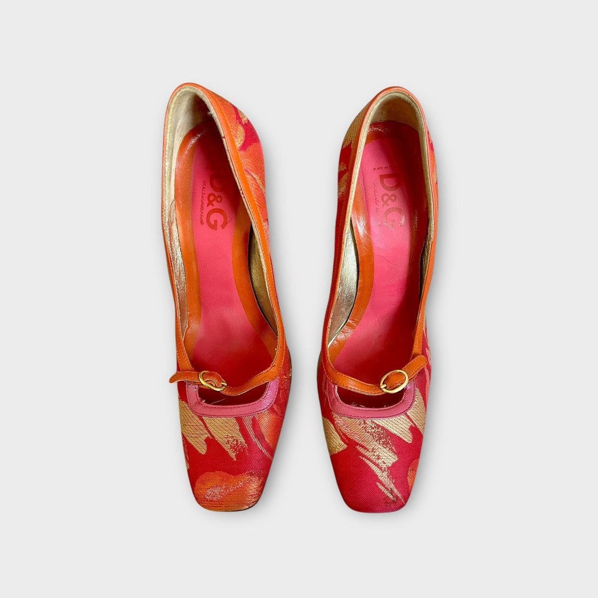 Dolce & Gabbana D&G Pink Heels - Size 36 Size US 6 / IT 36 - 2 Thumbnail