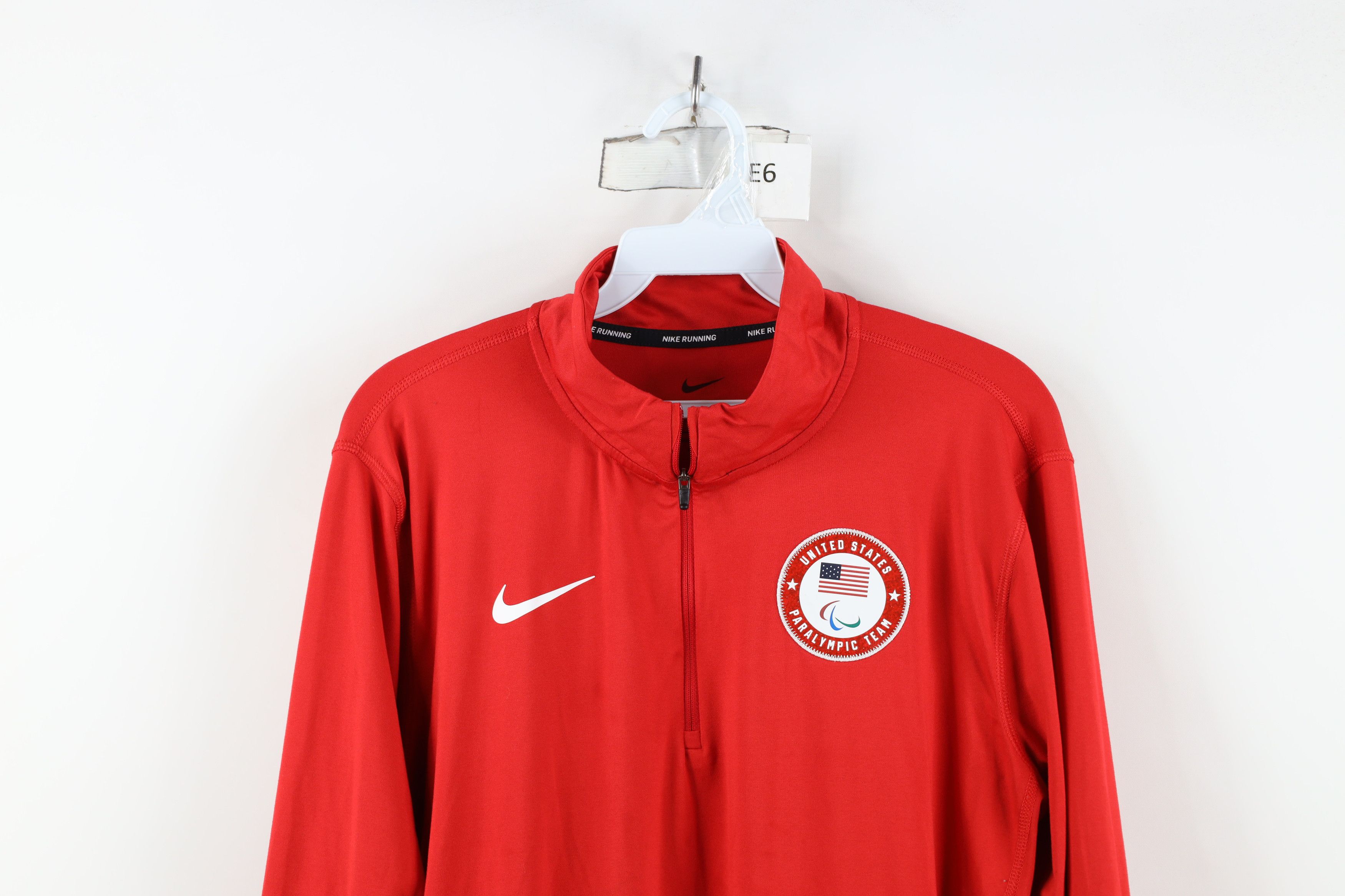 Nike Nike Running United States Paralympic Team Half Zip Top Size US L / EU 52-54 / 3 - 2 Thumbnail