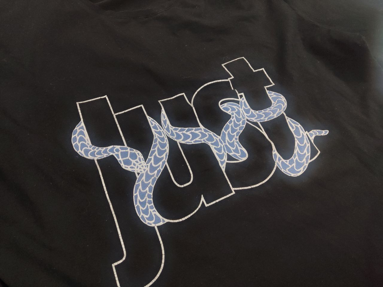 Just Cavalli Just Cavalli design Cotton Classic Logo snake T Shirt Tee Size US L / EU 52-54 / 3 - 6 Thumbnail