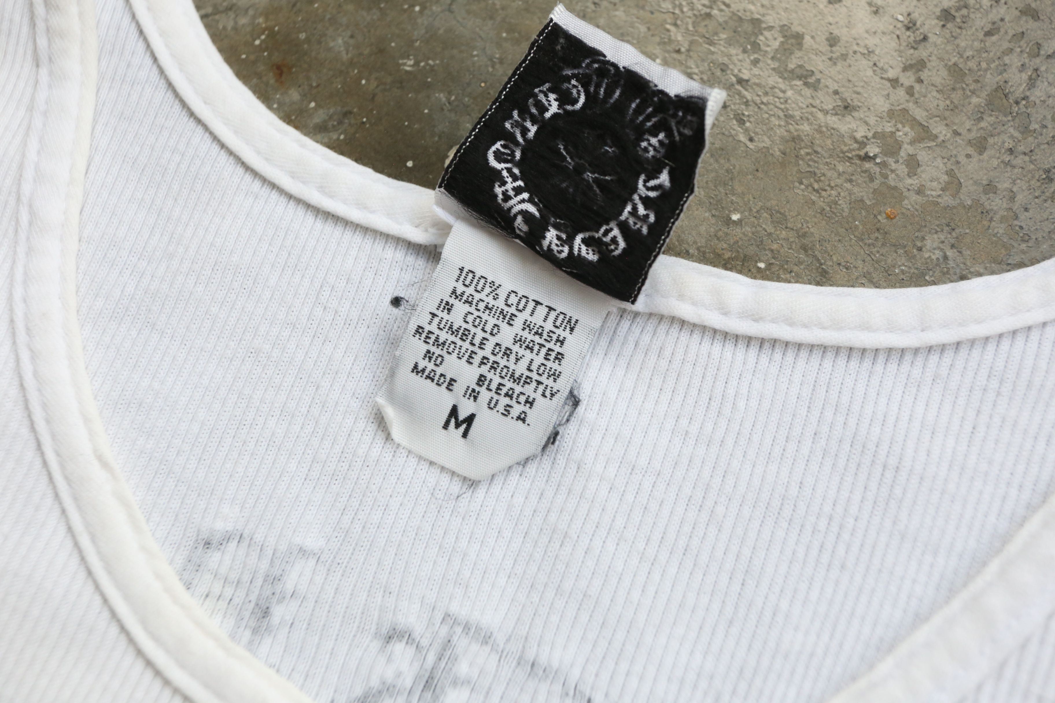 Chrome Hearts Chrome Hearts - "Fuck You" T-Bar Cross Ribbed Tank Top Size US M / EU 48-50 / 2 - 10 Thumbnail