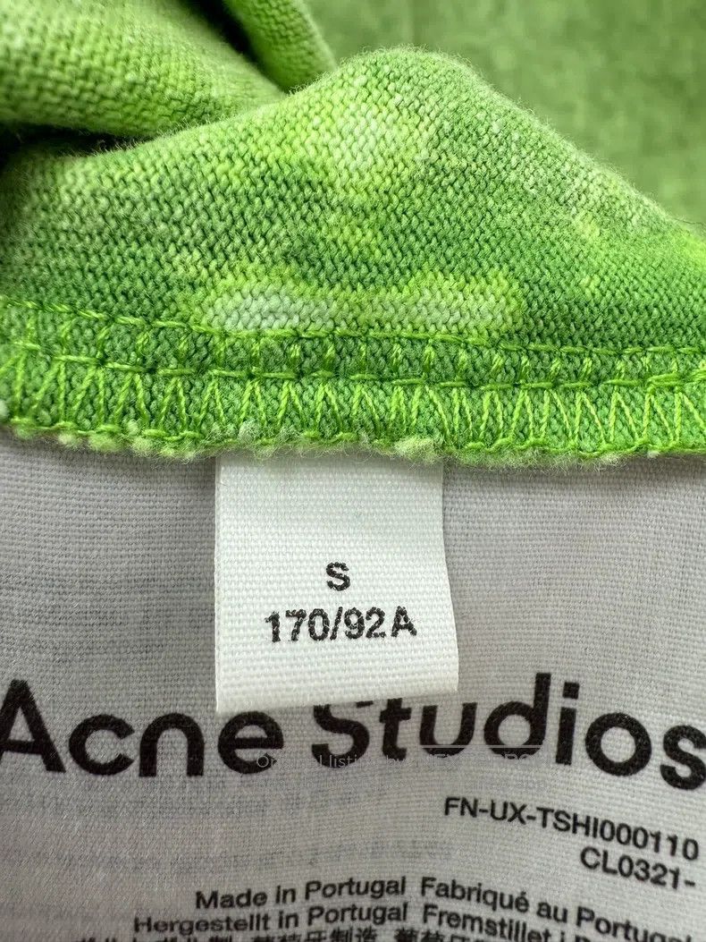 Acne Studios Acne Studios Short-Sleeve T-Shirt Size US S / EU 44-46 / 1 - 7 Thumbnail