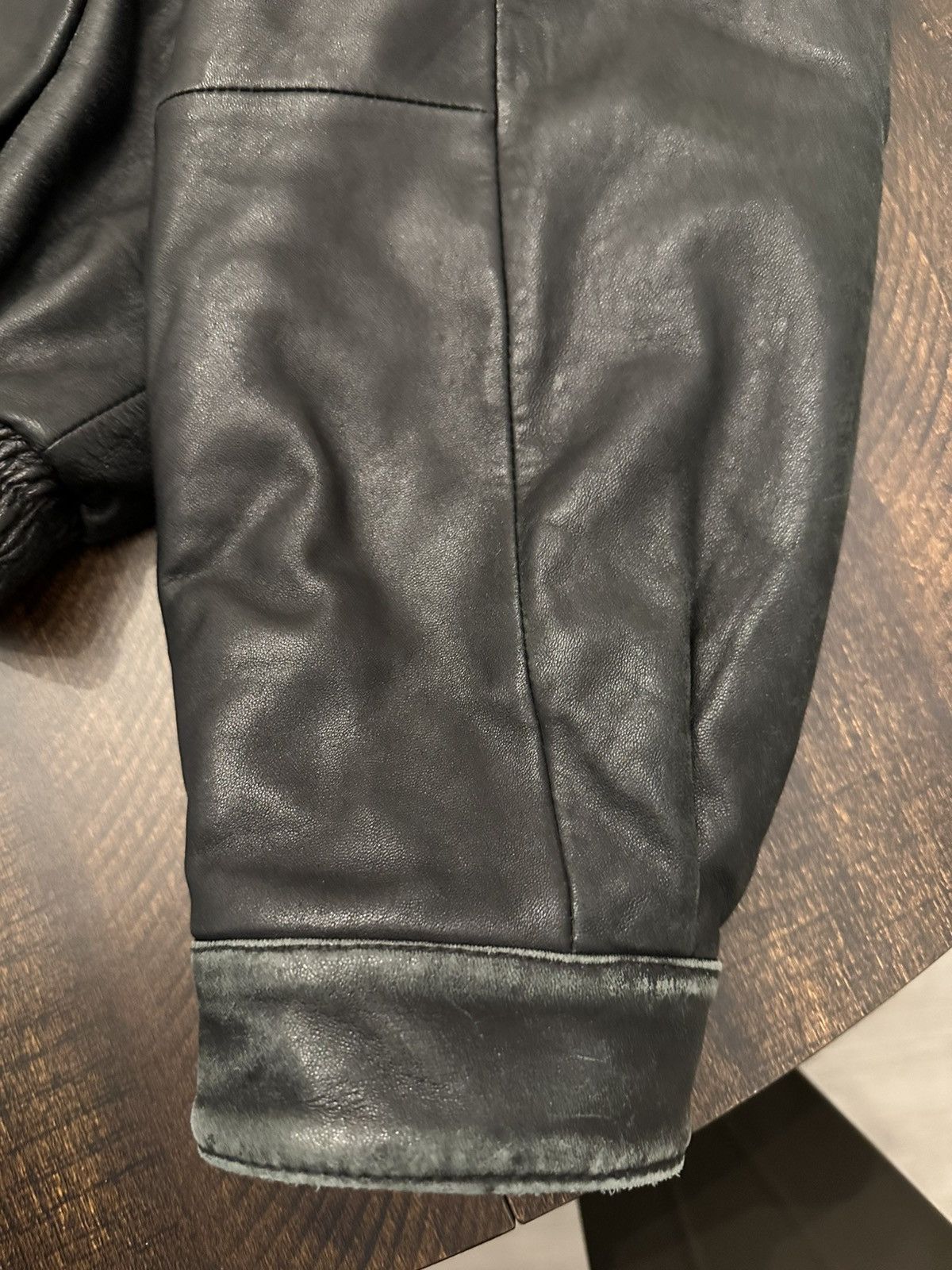 Wilsons Leather VTG Wilsons Leather Pelle Studio Leather Bomber Jacket-Large Size US L / EU 52-54 / 3 - 6 Thumbnail