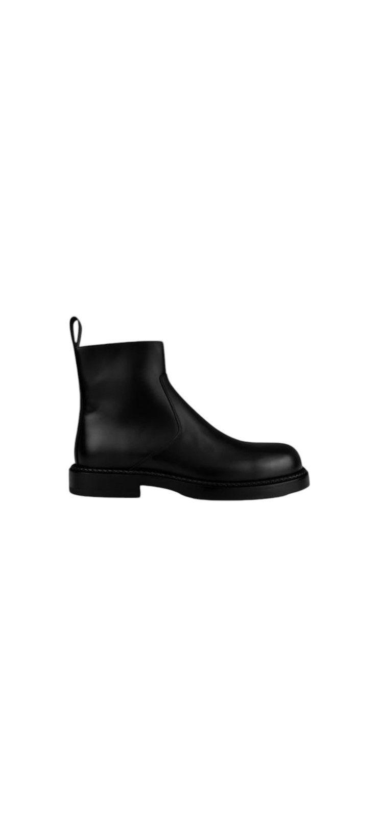 BOTTEGA VENETA BLACK STRUT BOOT
