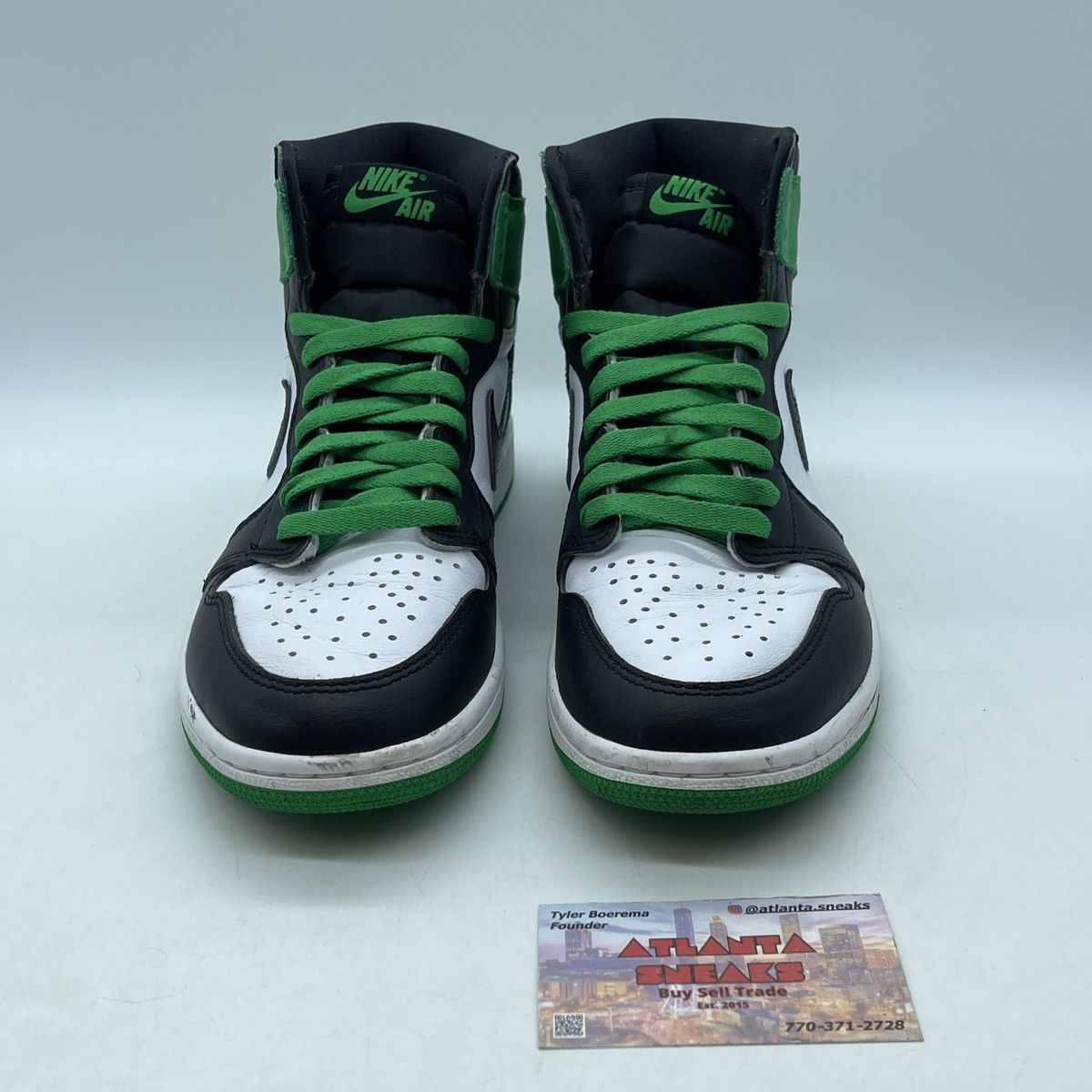 Jordan Brand Air Jordan 1 high lucky green Size US 7.5 / EU 40-41 - 2 Thumbnail