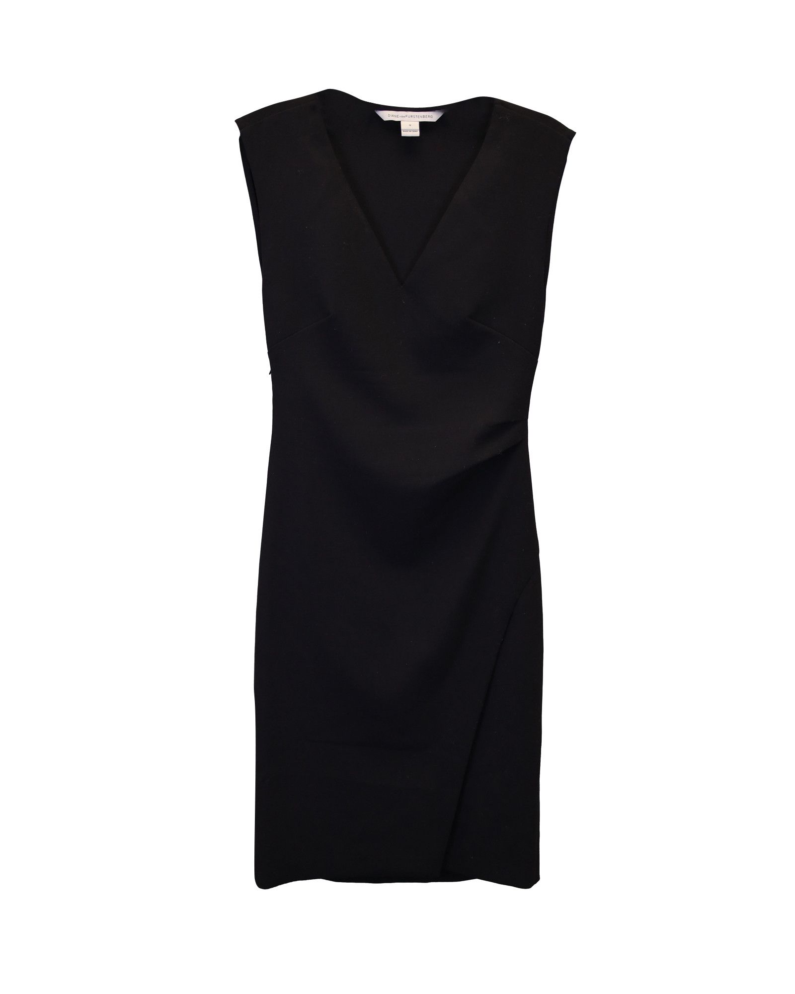 Diane von Furstenberg Diane Von Furstenberg Megan Dress in Black Polyester Size XS / US 0-2 / IT 36-38 - 1 Thumbnail