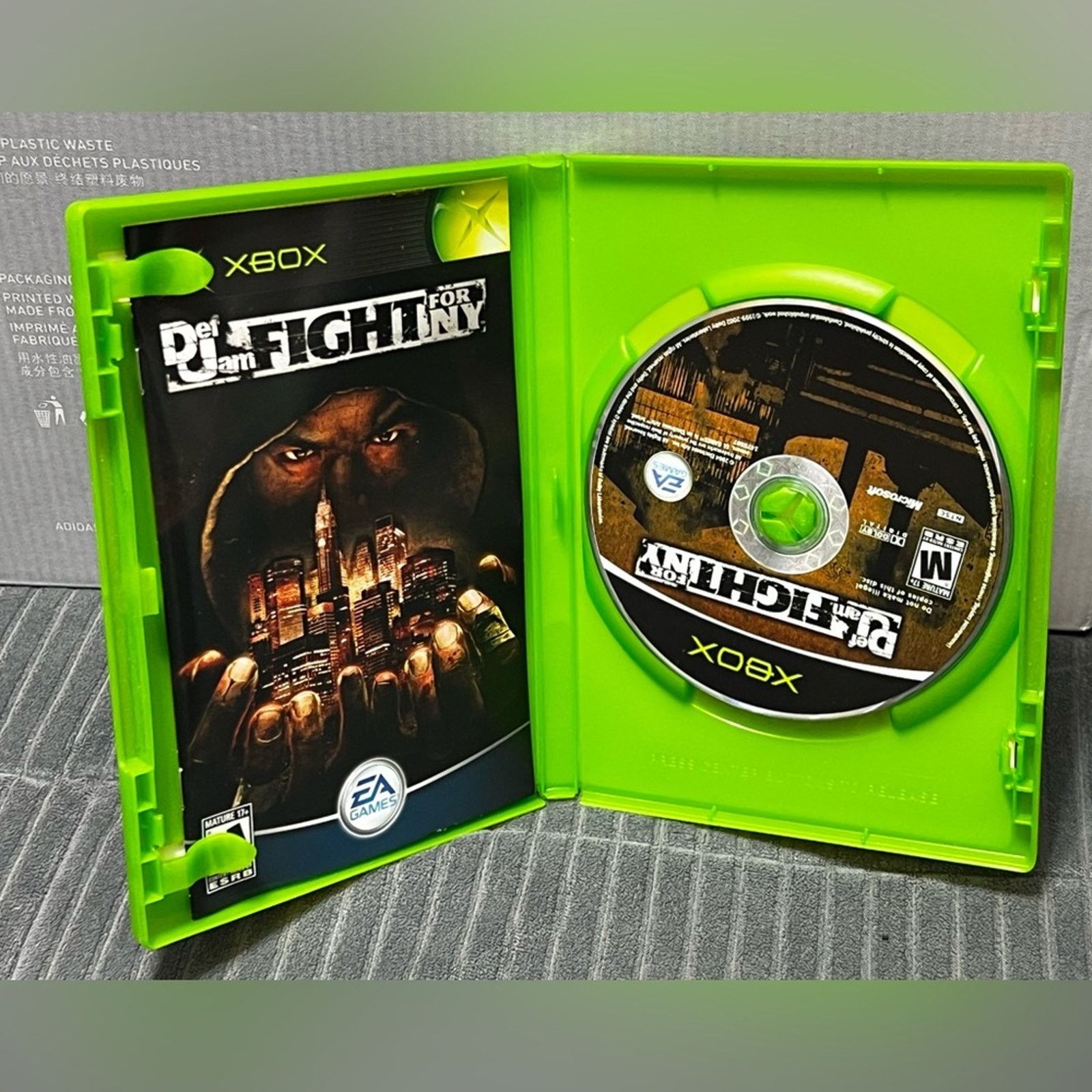 Microsoft Def Jam: Fight for NY (Microsoft Xbox, 2004) Disc Complete Size ONE SIZE - 3 Thumbnail