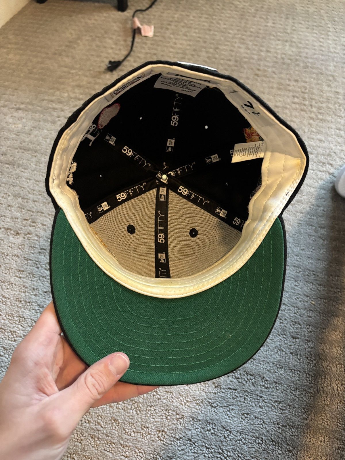 7 1/4 MyFitteds Gwinnett Stripers Realtree EDGE Camo Fitted