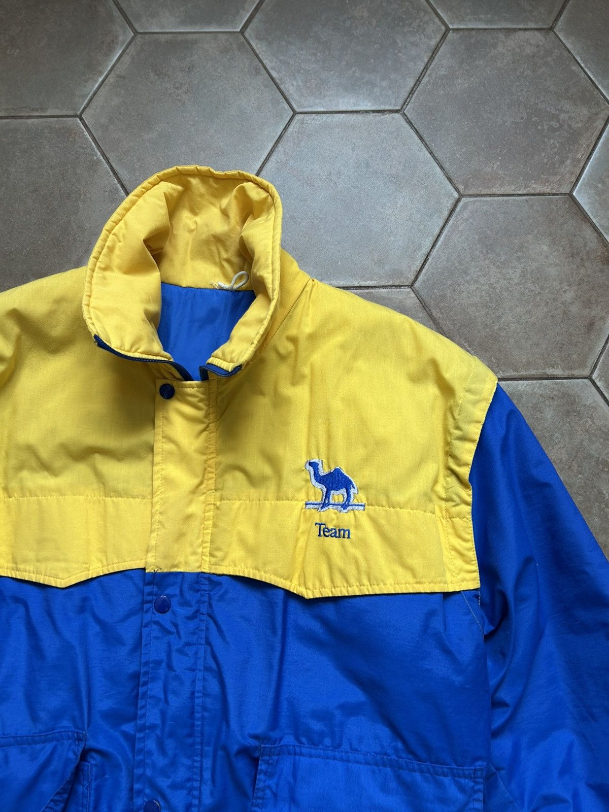 Camel Vintage 80s Camel F1 Team Lotus Honda Jacket Size US L / EU 52-54 / 3 - 4 Thumbnail